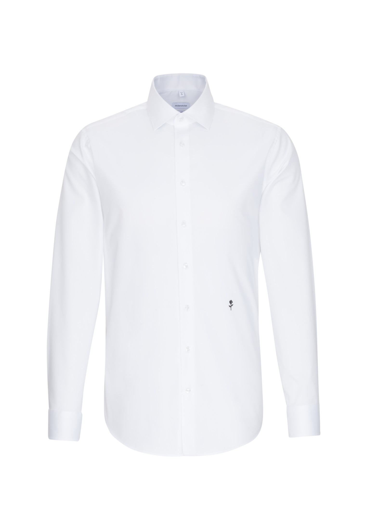 seidensticker Businesshemd »Shaped« Shaped Langarm Kentkragen Uni