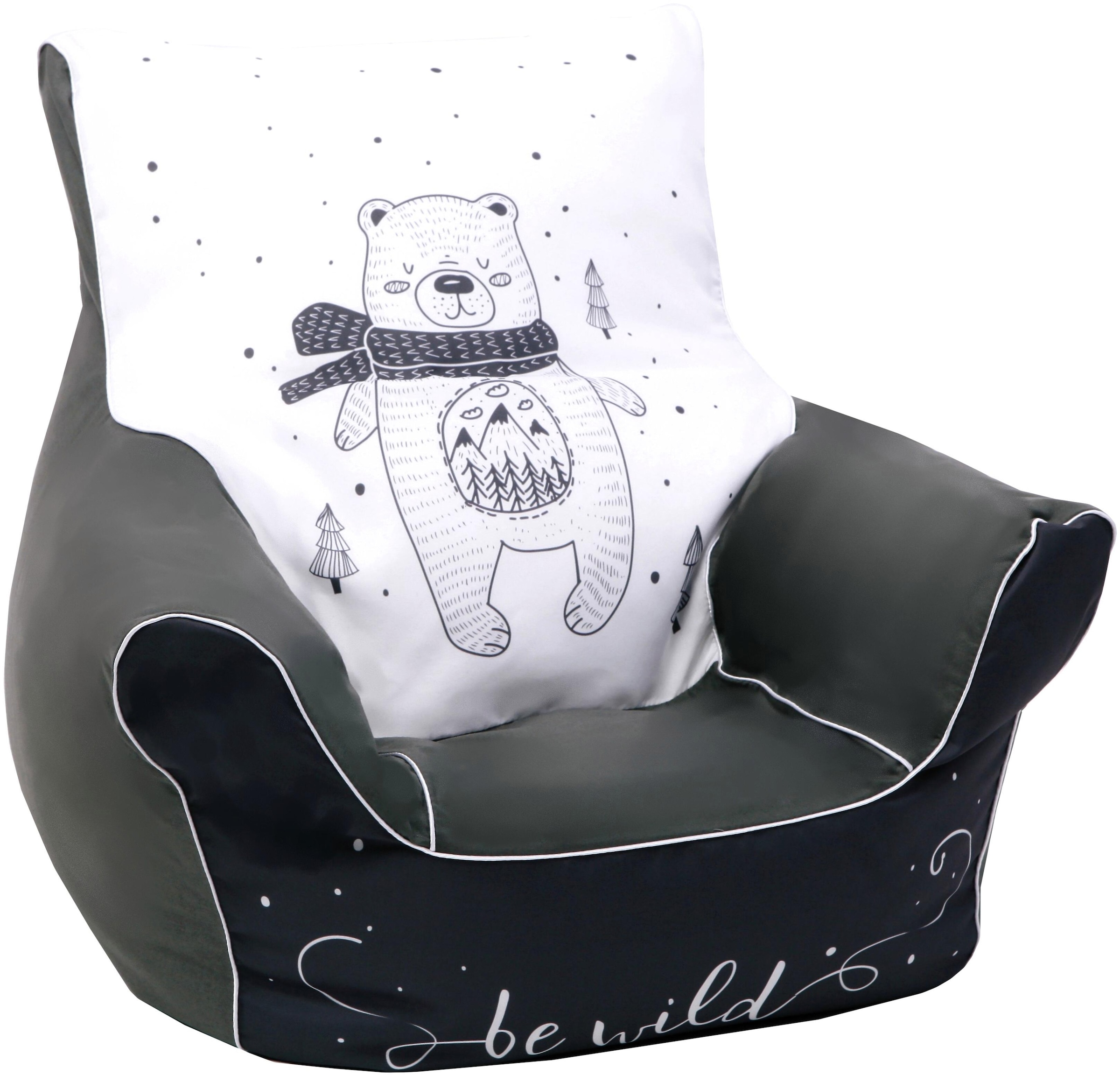 Knorrtoys® Sitzsack »Bear«, für Kinder; Made in Europe bestellen | BAUR