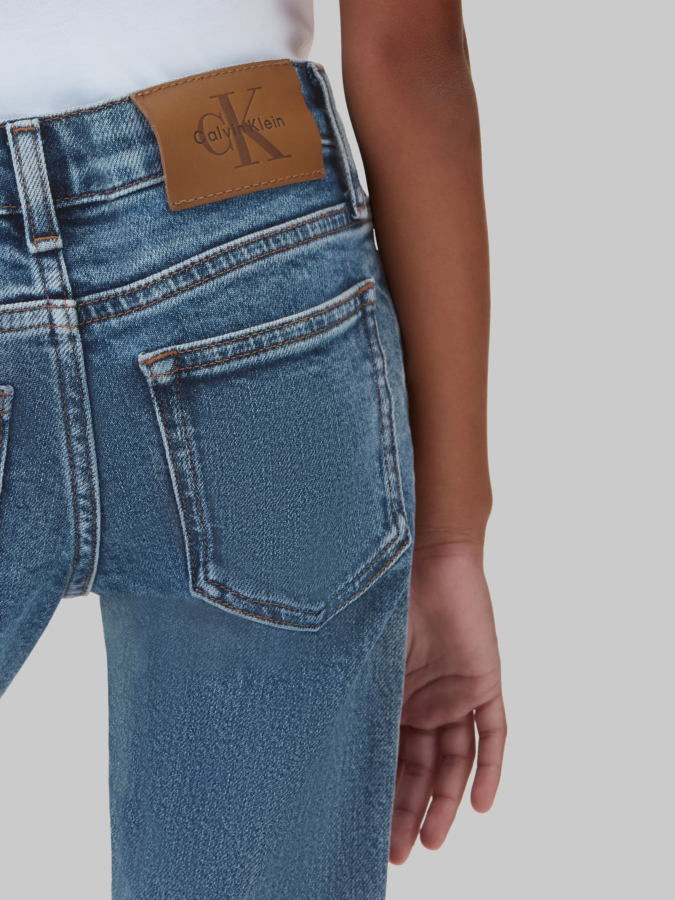 Calvin Klein Jeans Schlagjeans »MRFLARE JEANS BECKFORD BLUE« Regular fit mit Taschen