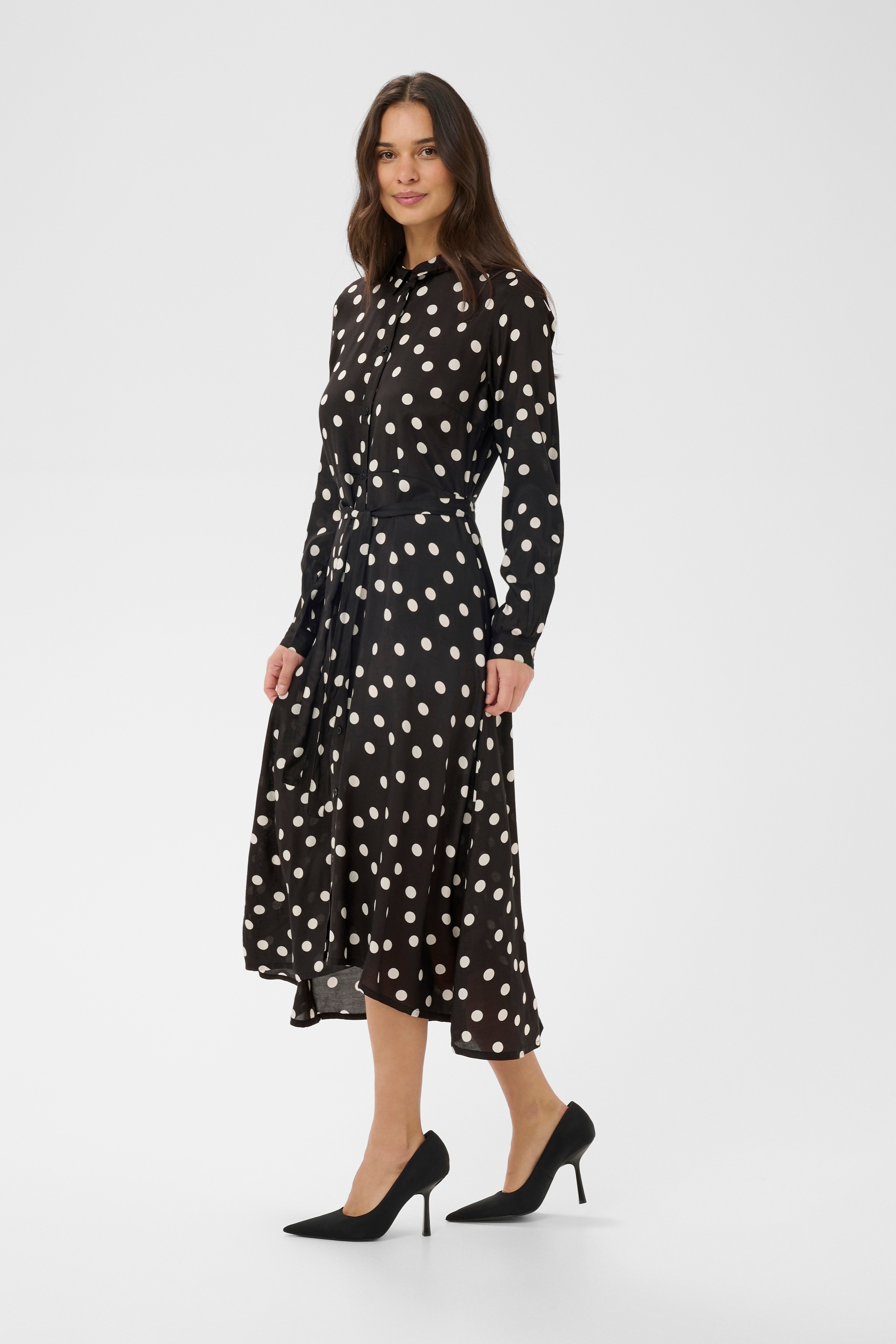 KAFFE Midikleid »Kleid KAoline«