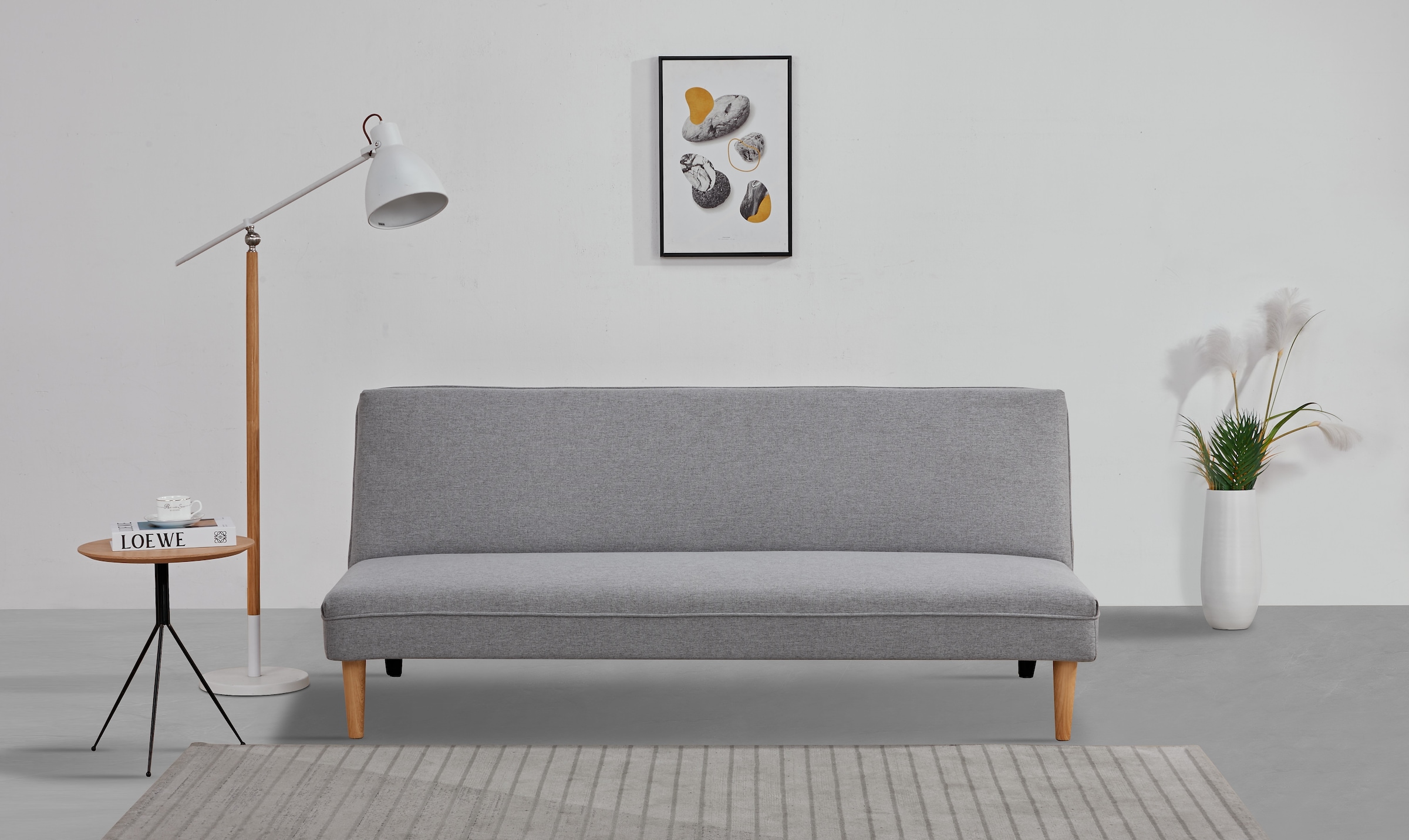 Schlafsofa »MONIDA, Schlafsofa, Klappsofa, 3-Sitzer mit Bettfunktion und«,...