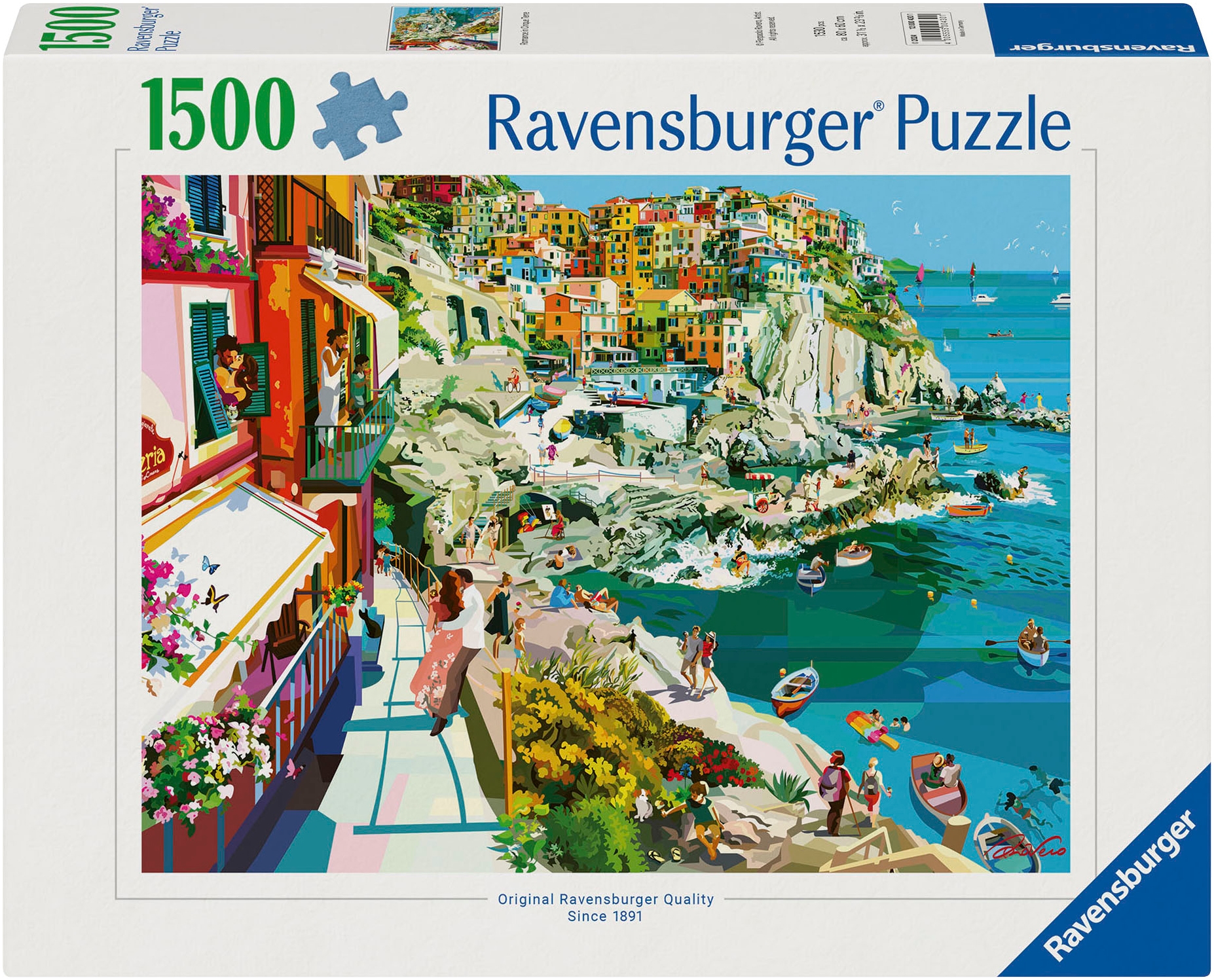 Puzzle »Verliebt in Cinque Terre«, Made in Germany; FSC® - schützt Wald - weltweit