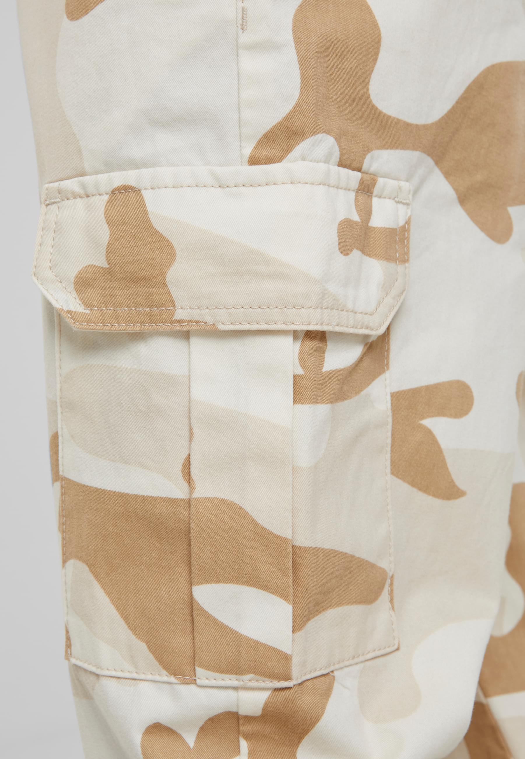 URBAN CLASSICS Cargohose »Urban Classics Herren Straight Leg Camo Cargo Pants«, (1 tlg.)