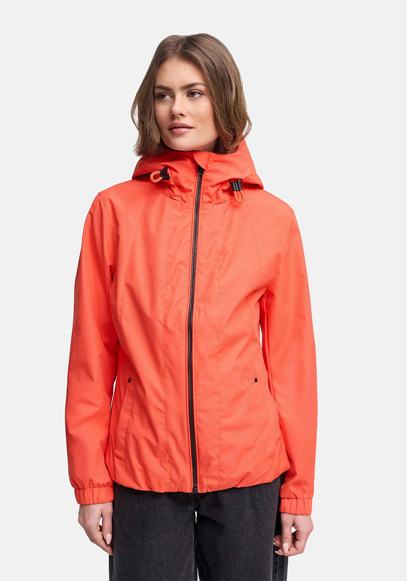Marikoo "Yoshikoo" Sportliche Funktionsjacke mit Kapuze und hochschließendem Kragen