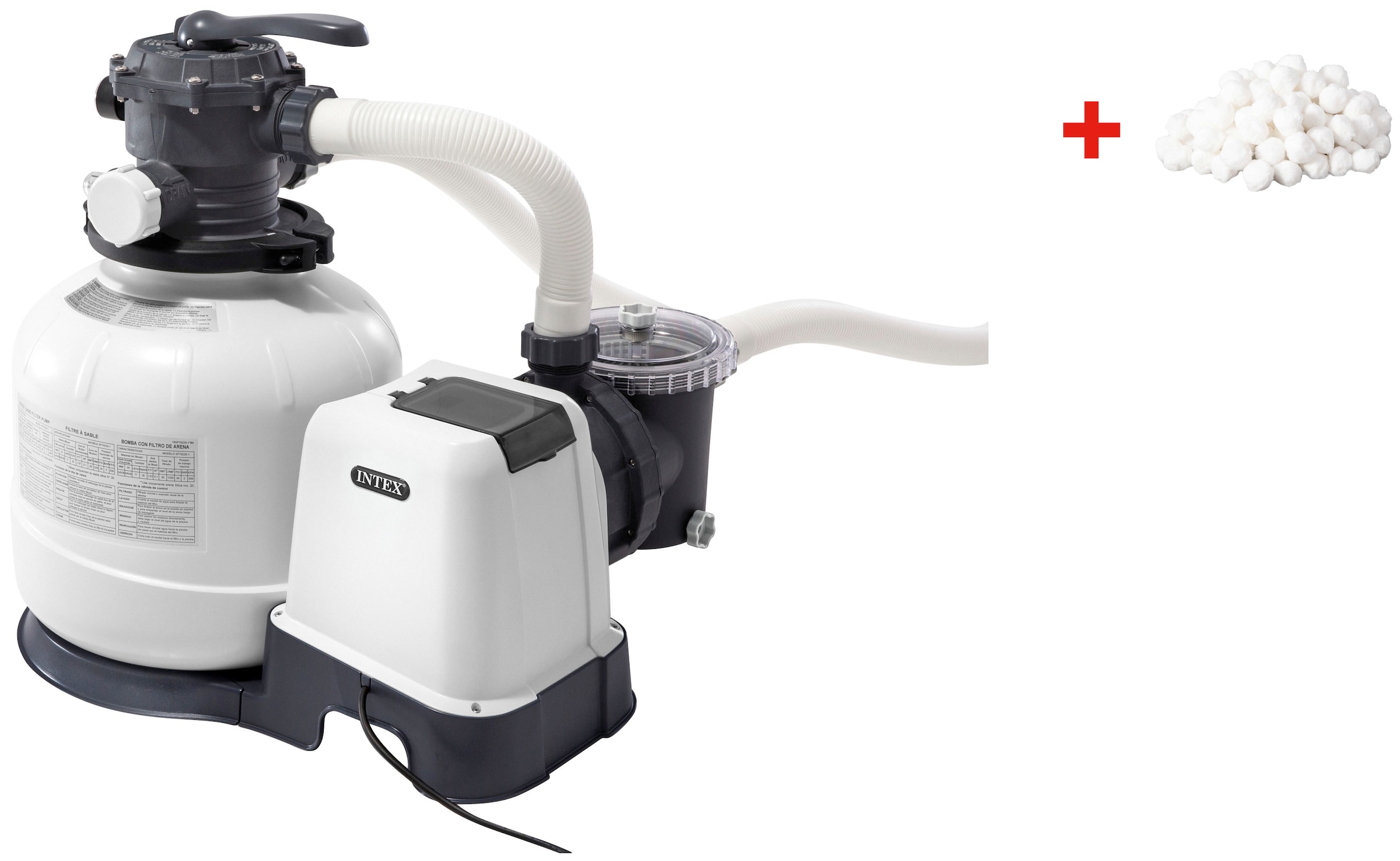 Intex Sandfilteranlage ""SX2800" 2800 gal./hr", (Set), inkl. FIBER BALL FIL günstig online kaufen