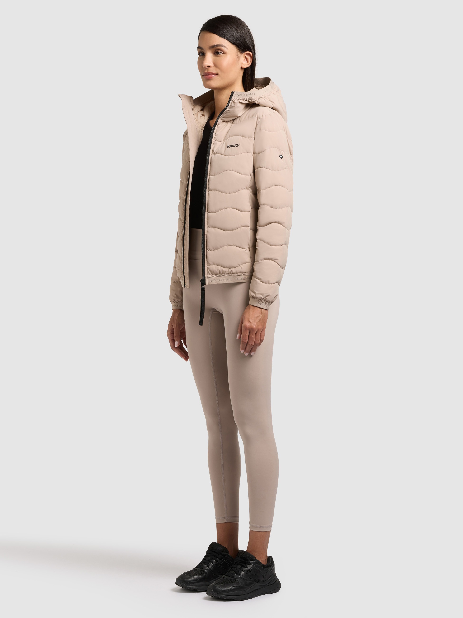 khujo Steppjacke »NARGO2« mit Kapuze