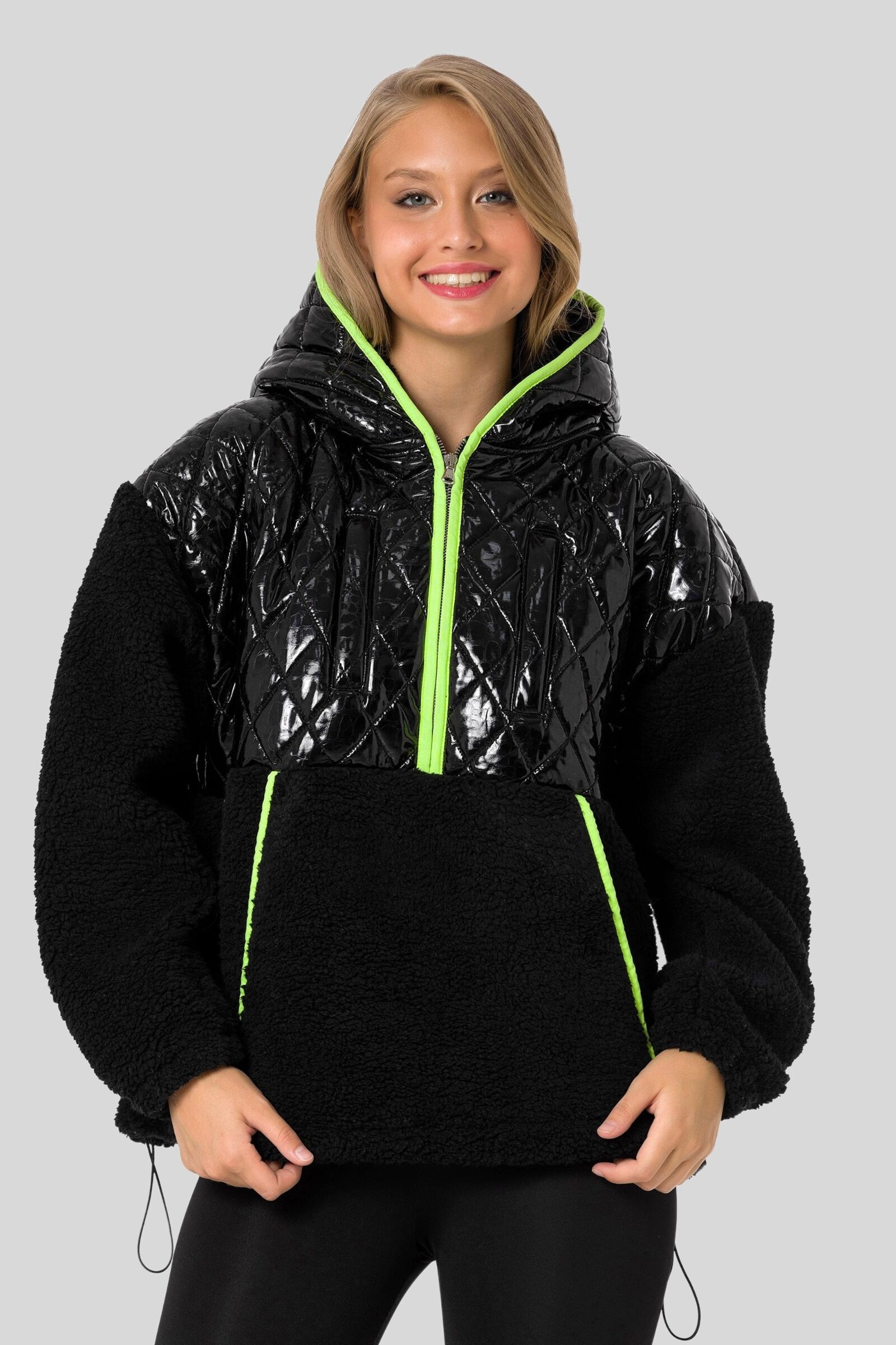 Cipo & Baxx Sweater "HOODIE SWEATSHIRT", (1 tlg.), sportlich-lässiges Kleid günstig online kaufen