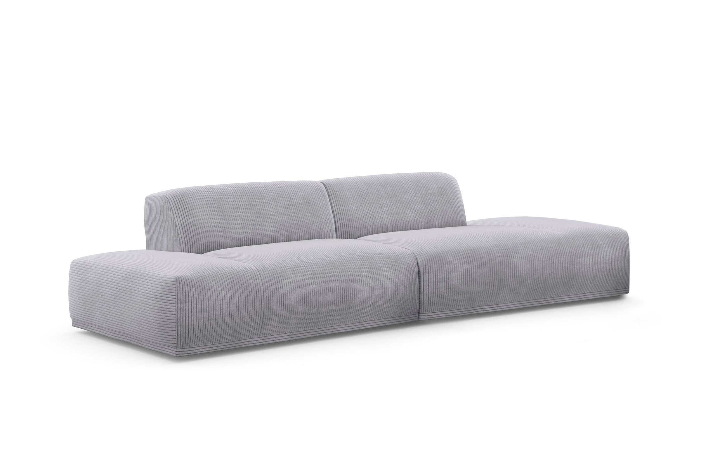TRENDMANUFAKTUR Big-Sofa »Braga, toller Sitzkomfort, Designsofa«, in moderner Optik, mit hochwertigem Kaltschaum