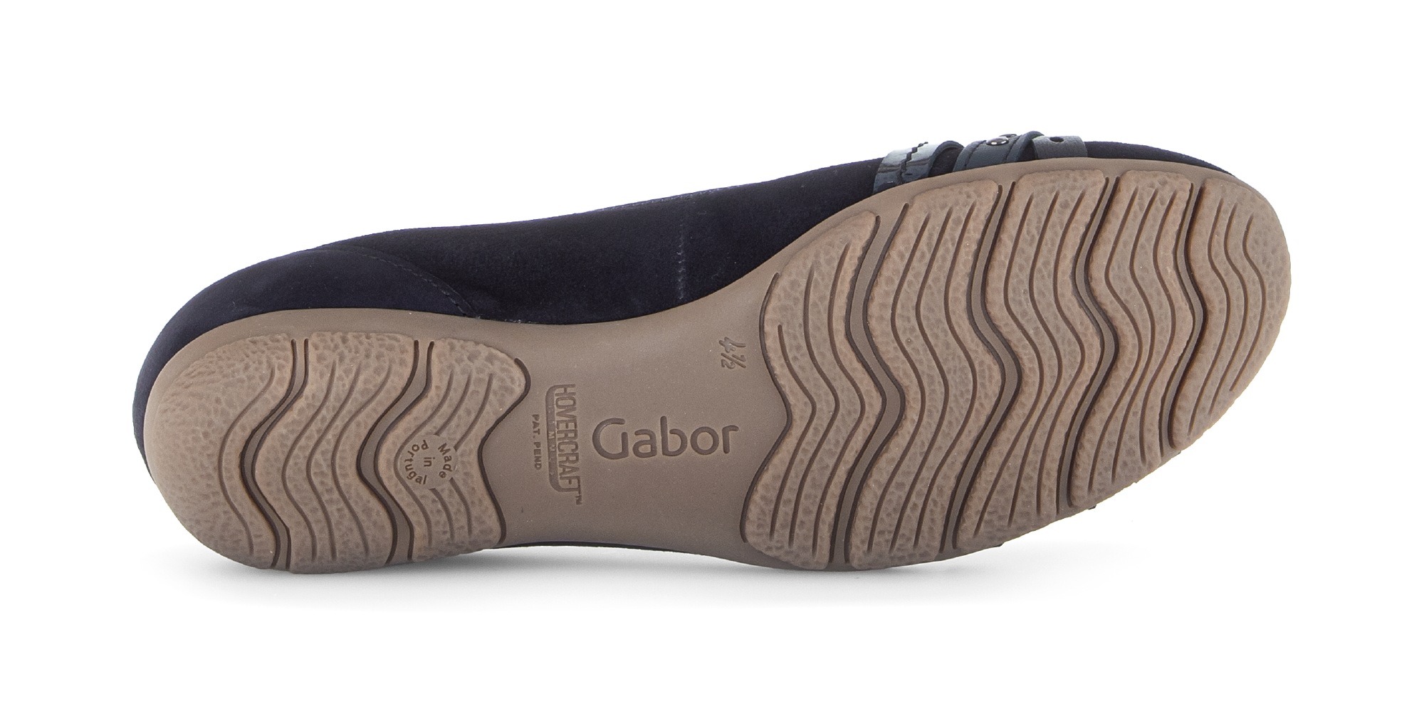 Gabor Ballerina  Businessschuh, Schlupfschuh mit Zierelementen in Metallicoptik