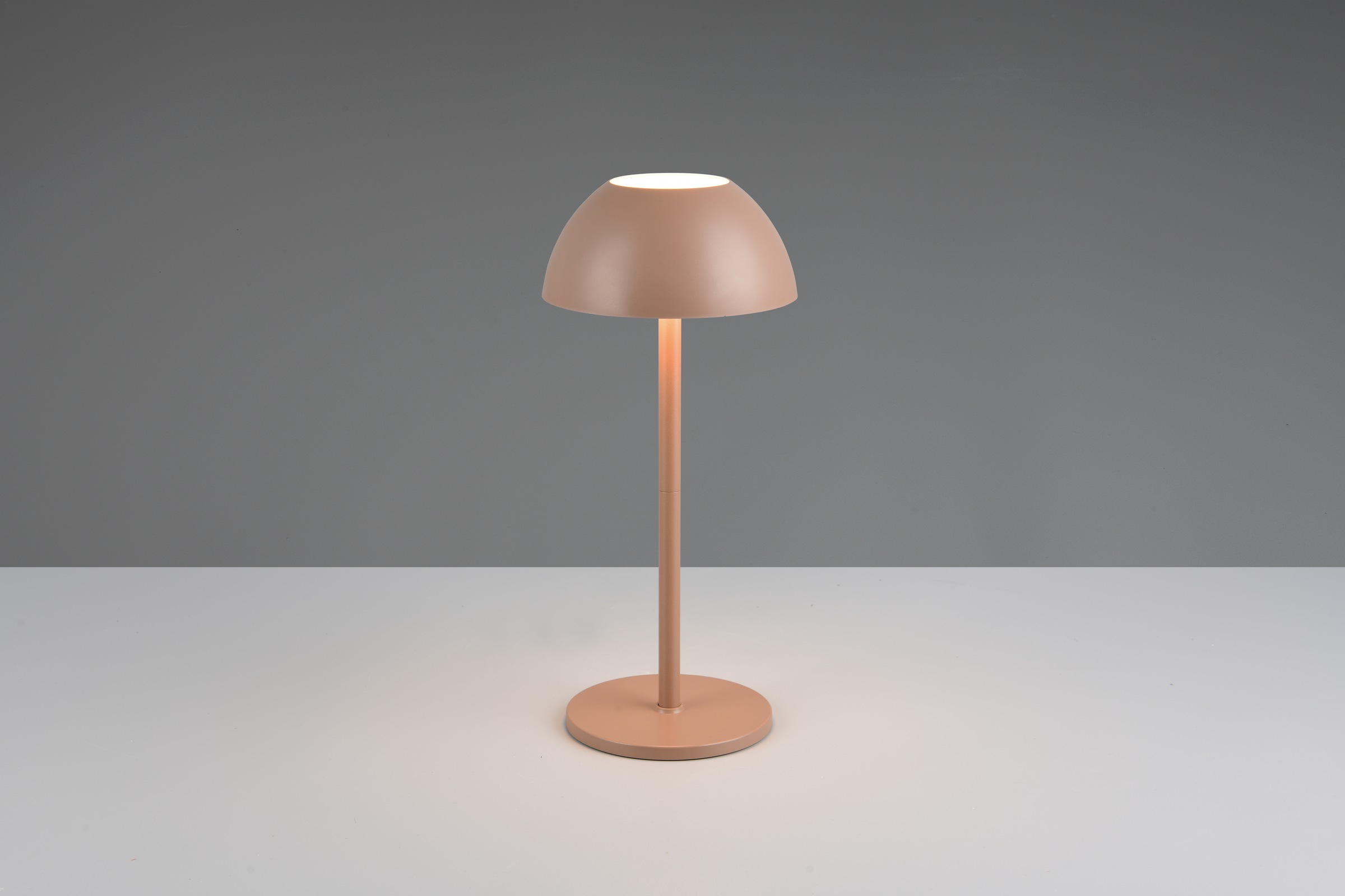 my home LED Außen-Tischleuchte »Abbey Tischleuchte 2er-Set« LED-Board 2 Stk. Warmweiß 2er Set Outdoor Akku Tischlampe Pilzdesign USB-C 4-fach Touch Dimmer