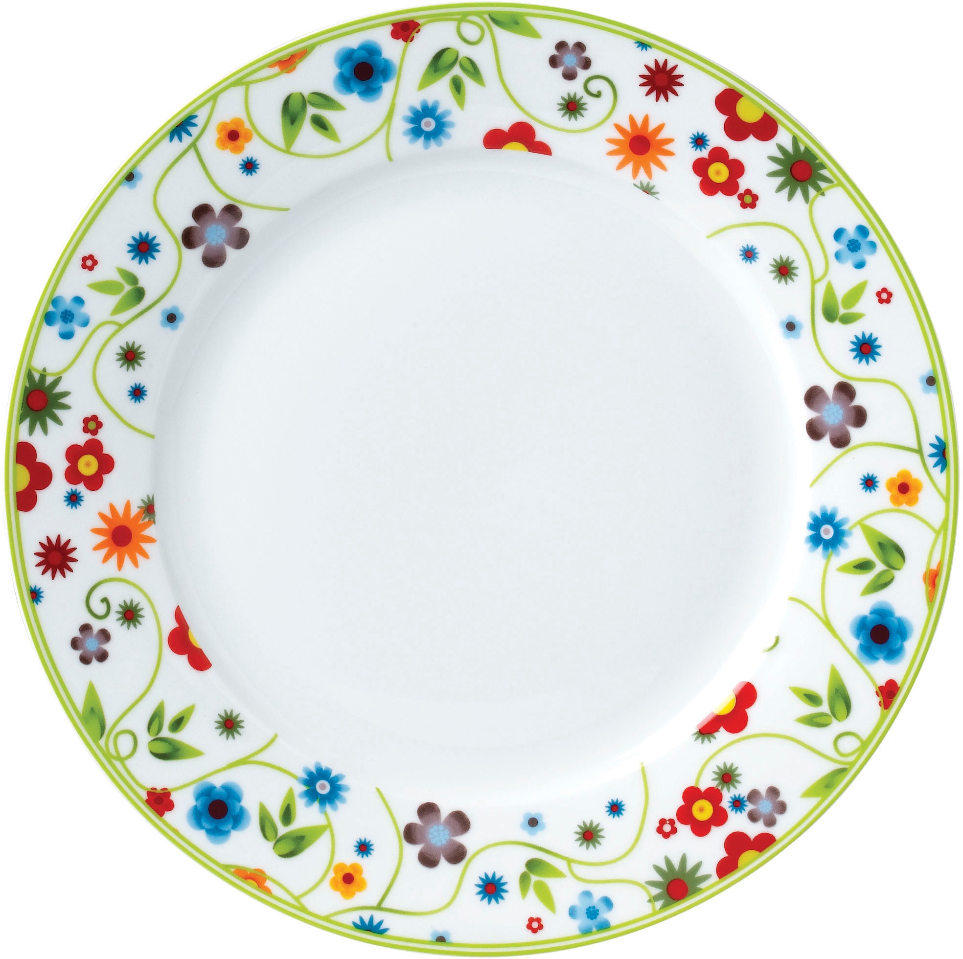 van Well Speiseteller "Teller Set, Vario" Porzellan, spülmaschinen- und mikrowellengeeignet, Ø 26,5 cm
