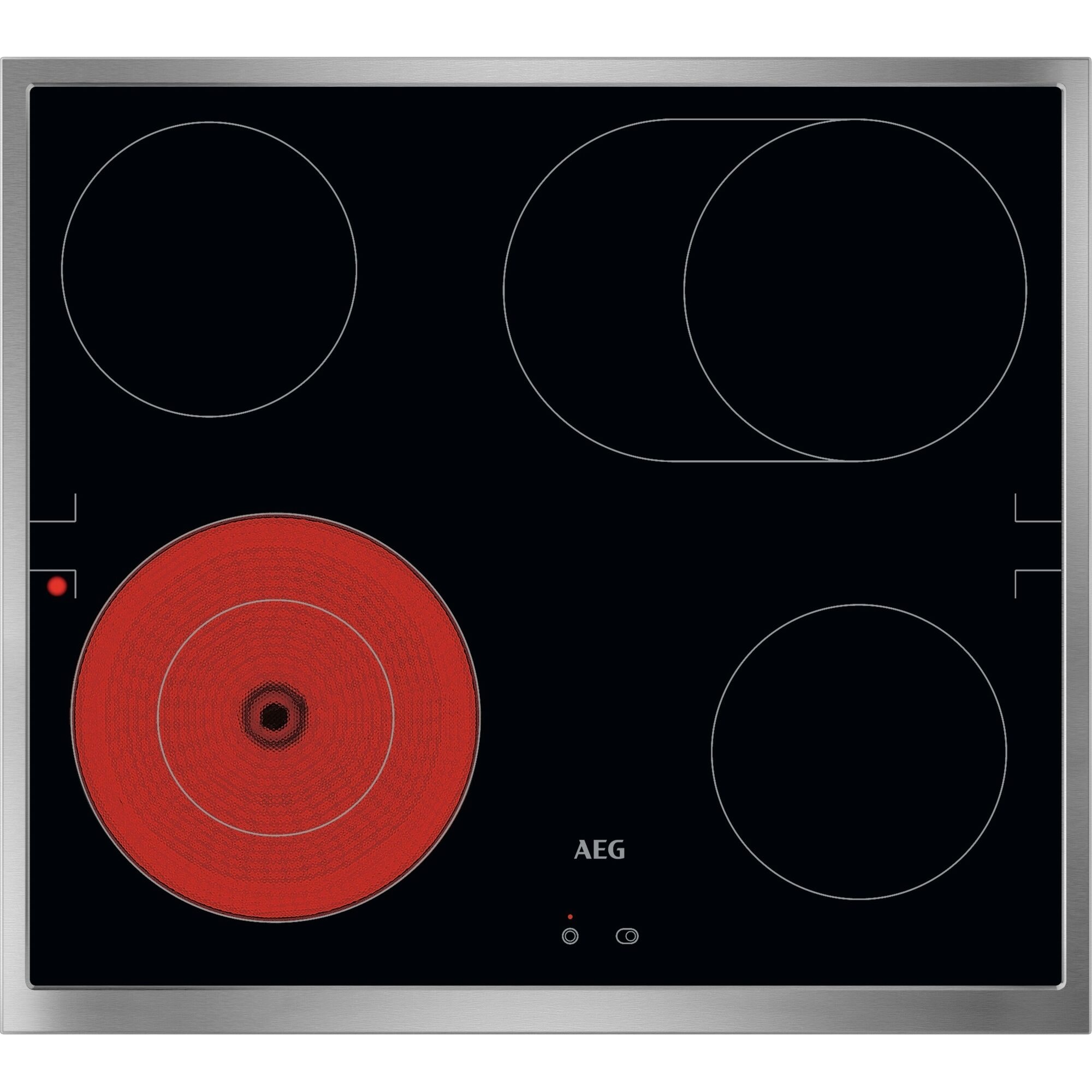 AEG Elektro-Herd-Set Serie 5000 »OU5AE20SK« Aqua Clean Einbaukochfeld mit Herd: Heißluft für gleichmäßig perfekte Ergebnisse