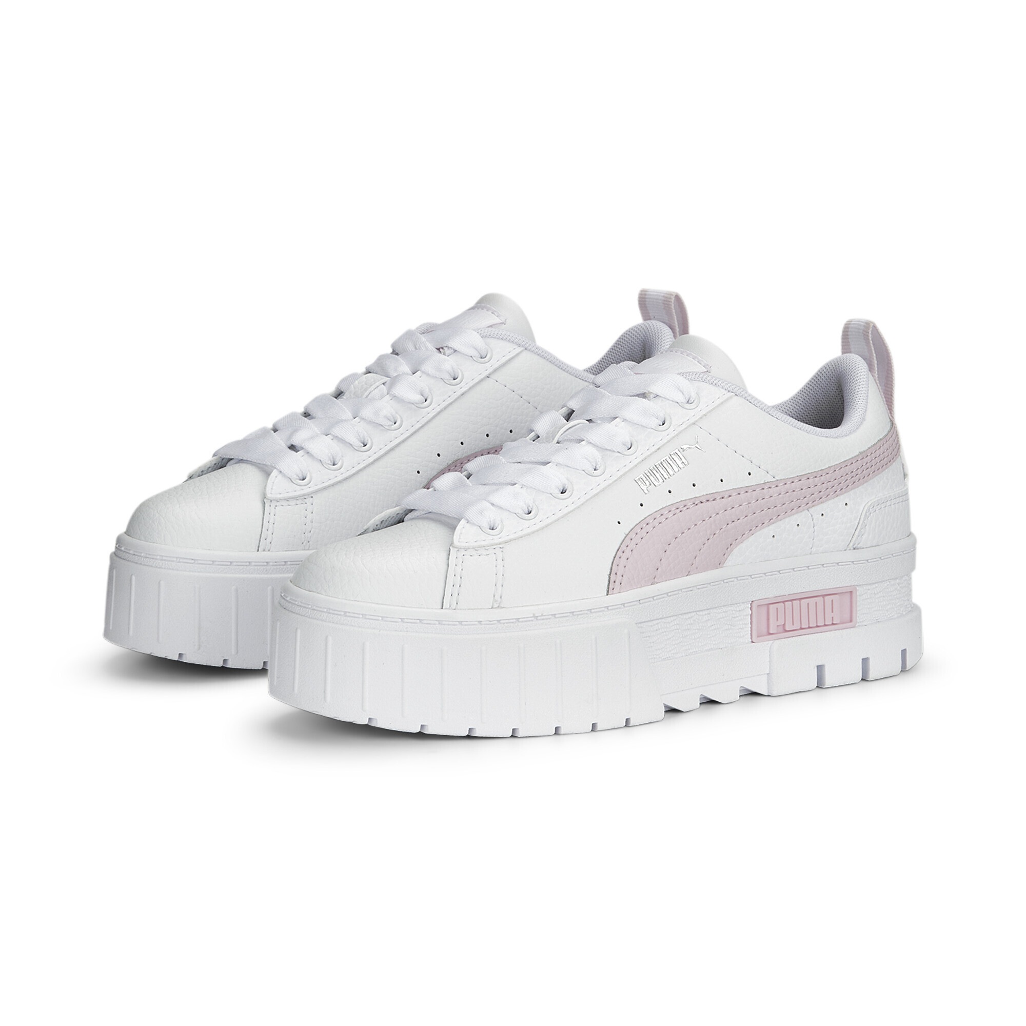 PUMA Sneaker »Mayze Leather Sneakers Mädchen«