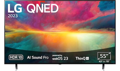 Samsung LED-Fernseher, 125 cm/50 Zoll, Smart-TV, 100% Farbvolumen mit  Quantum Dots,Quantum HDR,AirSlim,Gaming Hub | BAUR