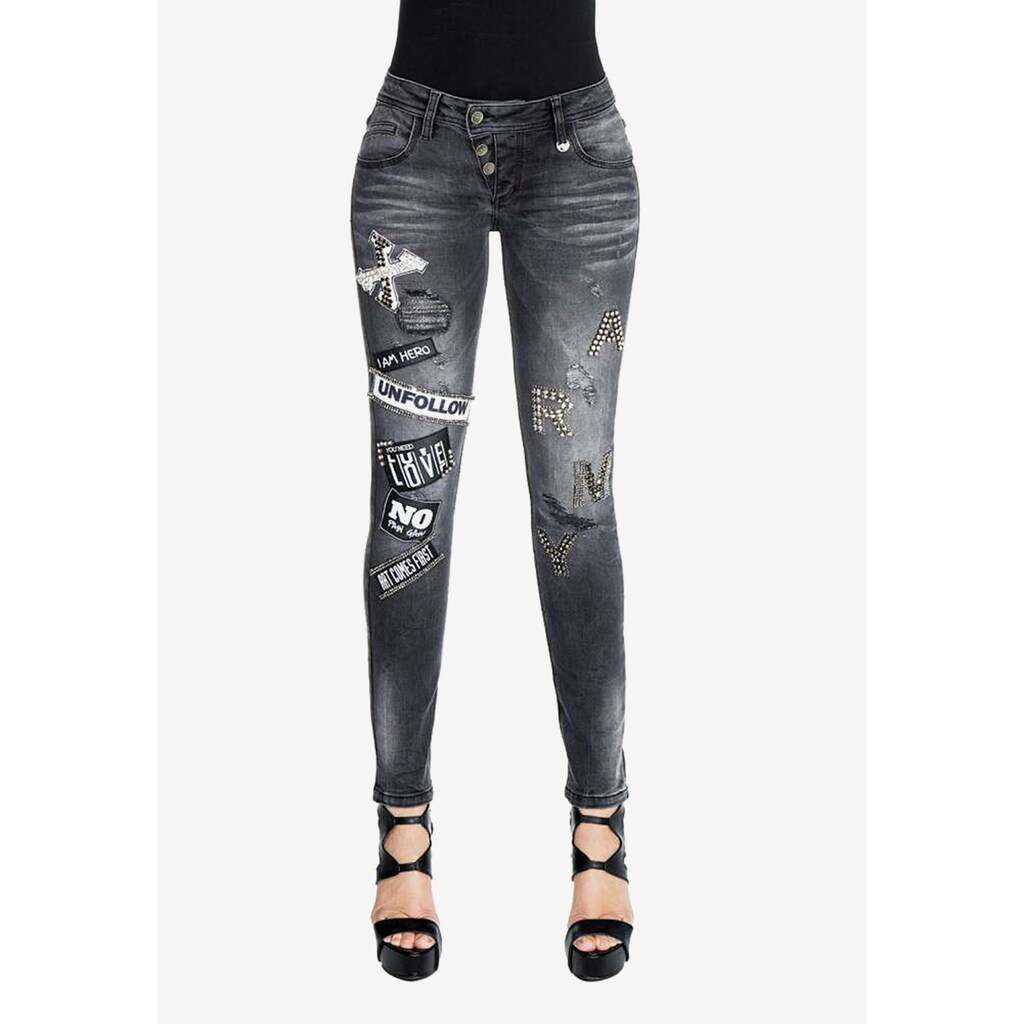 Cipo & Baxx Slim-fit-Jeans »WD308«