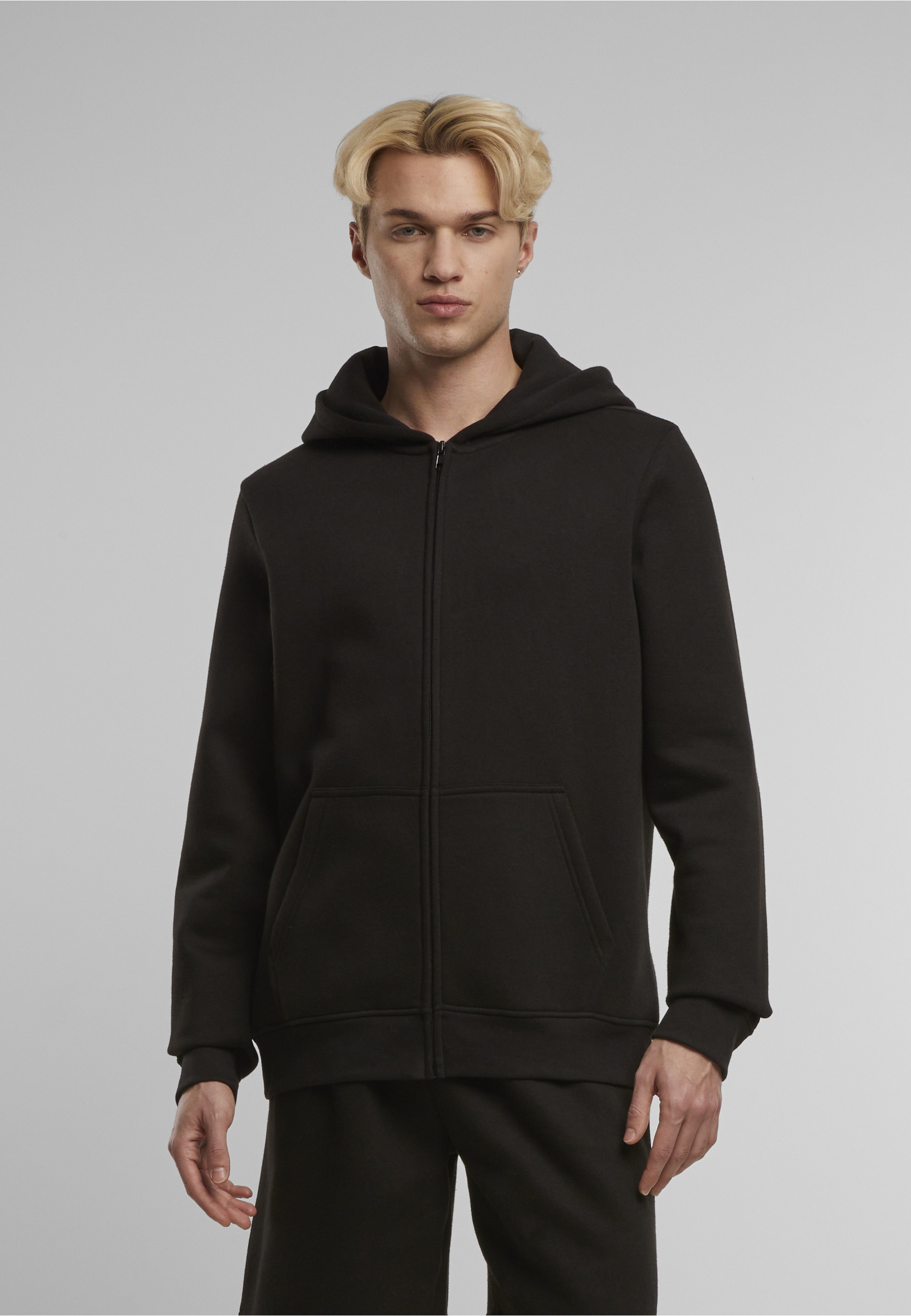 Thumbnail - URBAN CLASSICS Kapuzenpullover "Urban Classics Basic Essential Zip Hoody" 1 tlg.