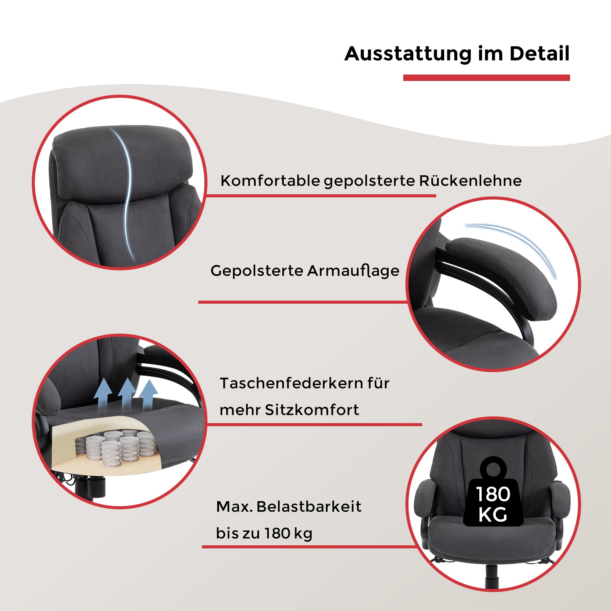 Duo Collection Chefsessel »Ennio« () Federkern, bis 180kg