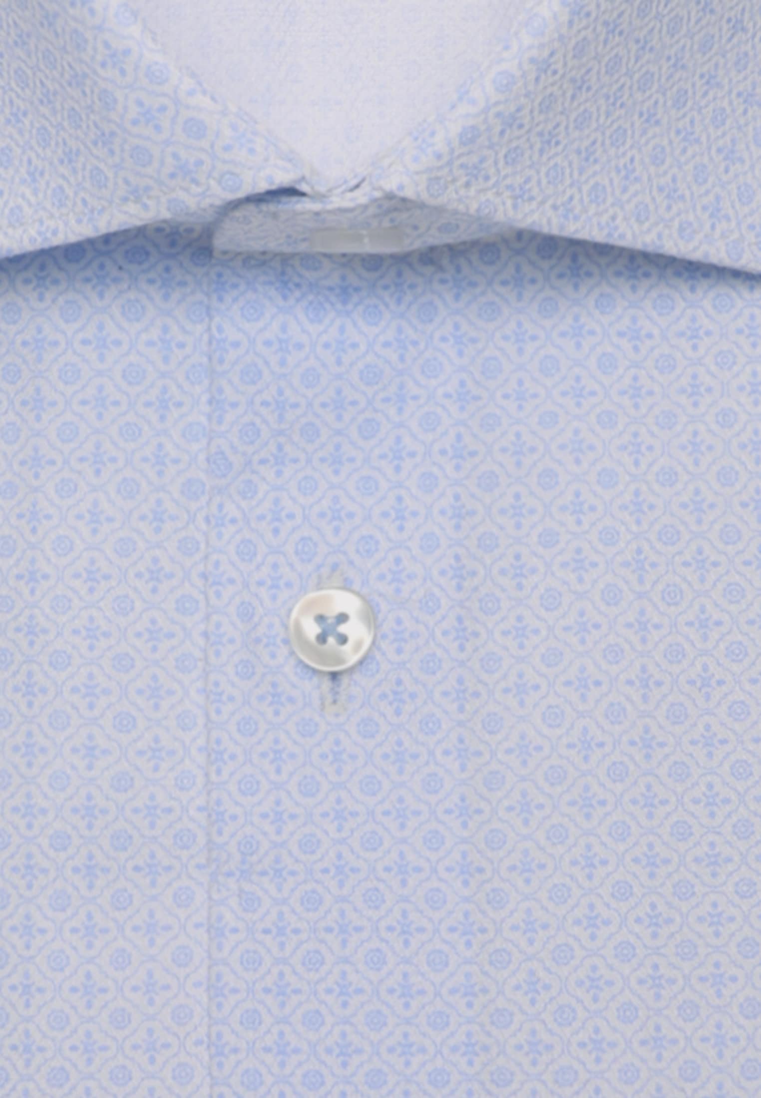 seidensticker Businesshemd »Schwarze Rose« Shaped 1/1 Extra lang Kentkragen Druck