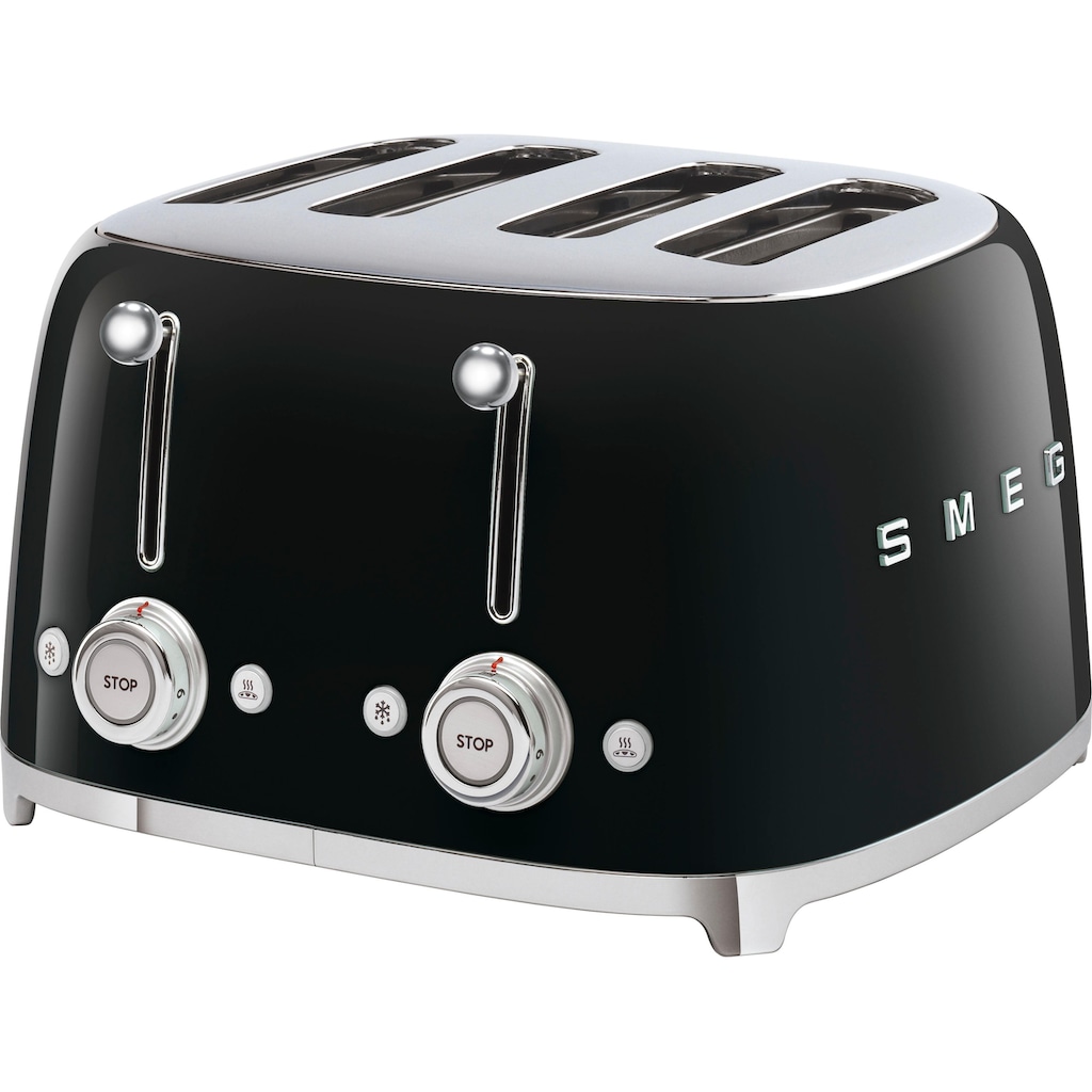 Smeg Toaster »TSF03BLEU«, 4 kurze Schlitze, 3000 W