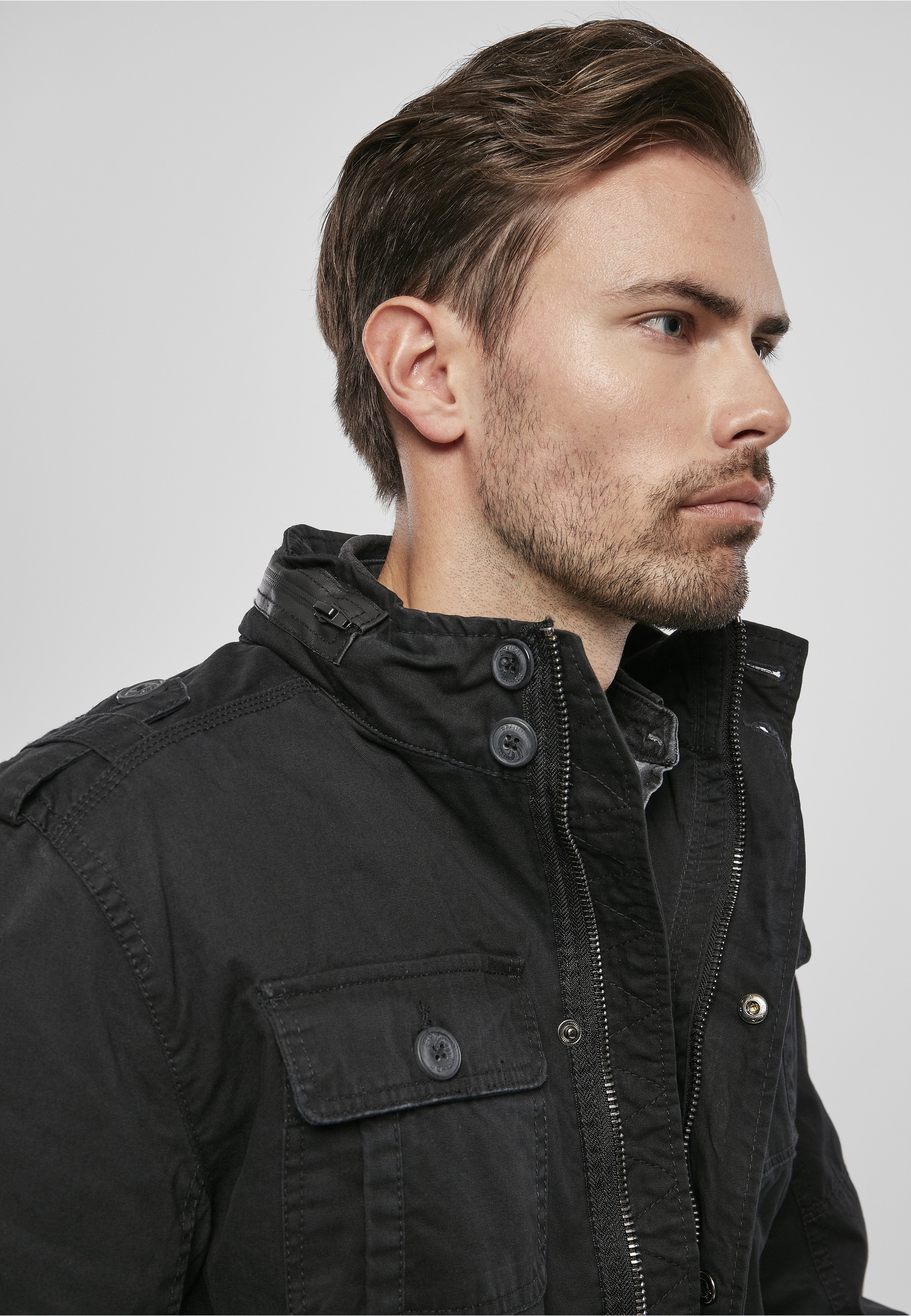 Brandit Allwetterjacke »Brandit Herren Britannia Jacket« 1 Stk. tlg. ohne Kapuze
