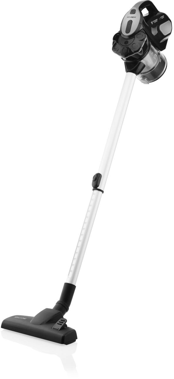 HYUNDAI Hand-und Stielstaubsauger "HYUVC800", B:27cm H:124cm T:21,5cm, silber, Bodenstaubsauger, HEPA-Filter, 0,5L Staubvolumen, Teleskoprohr