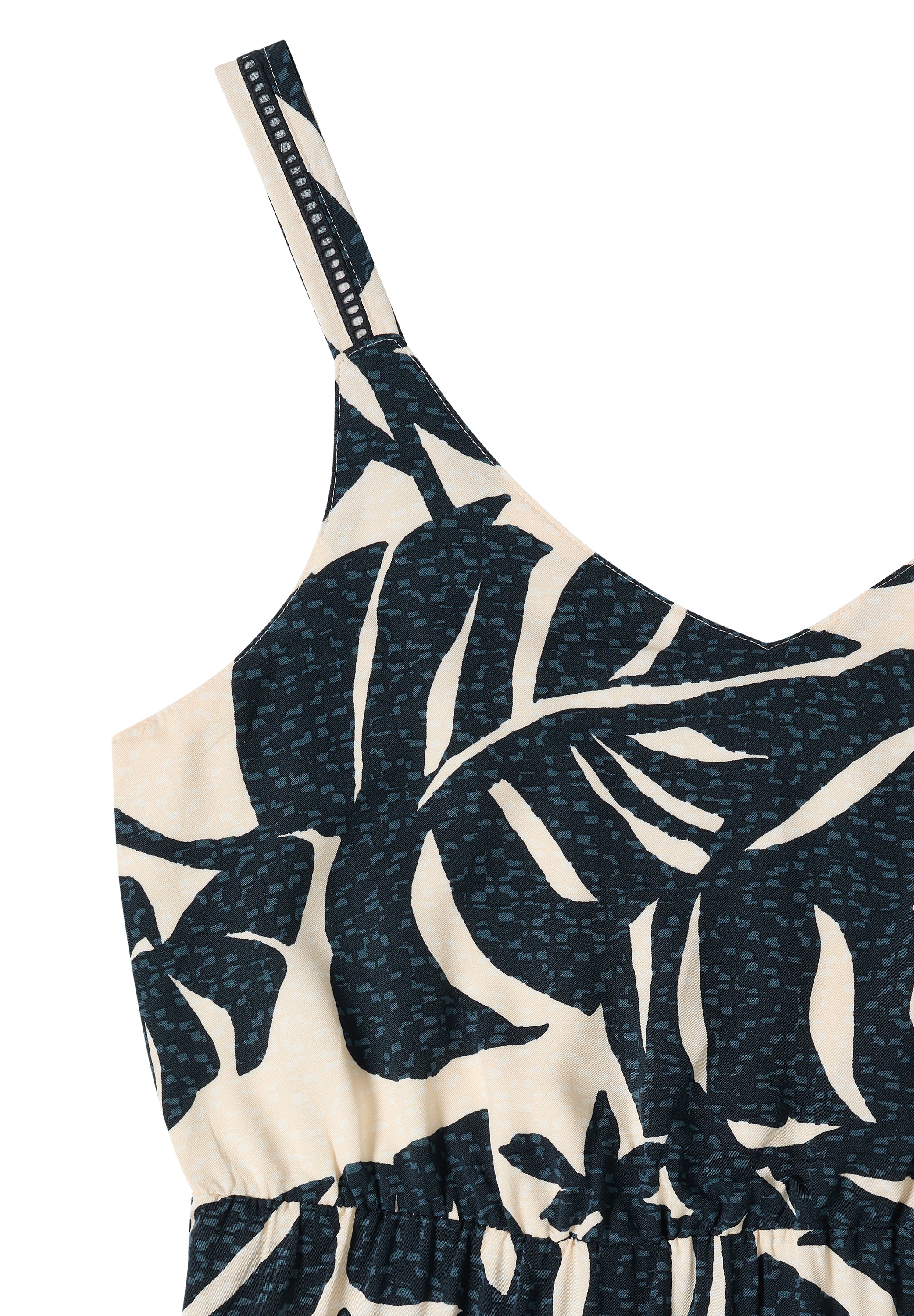 Cecil Maxikleid »Style Lea« Eingrifftaschen schmale Traäger, Sommerkleid, schmale Träger