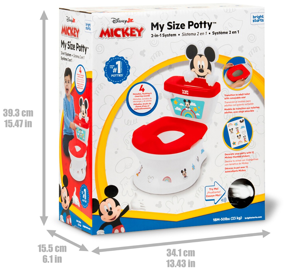 Bright Starts Toilettentrainer »My Size Potty« mit Sound