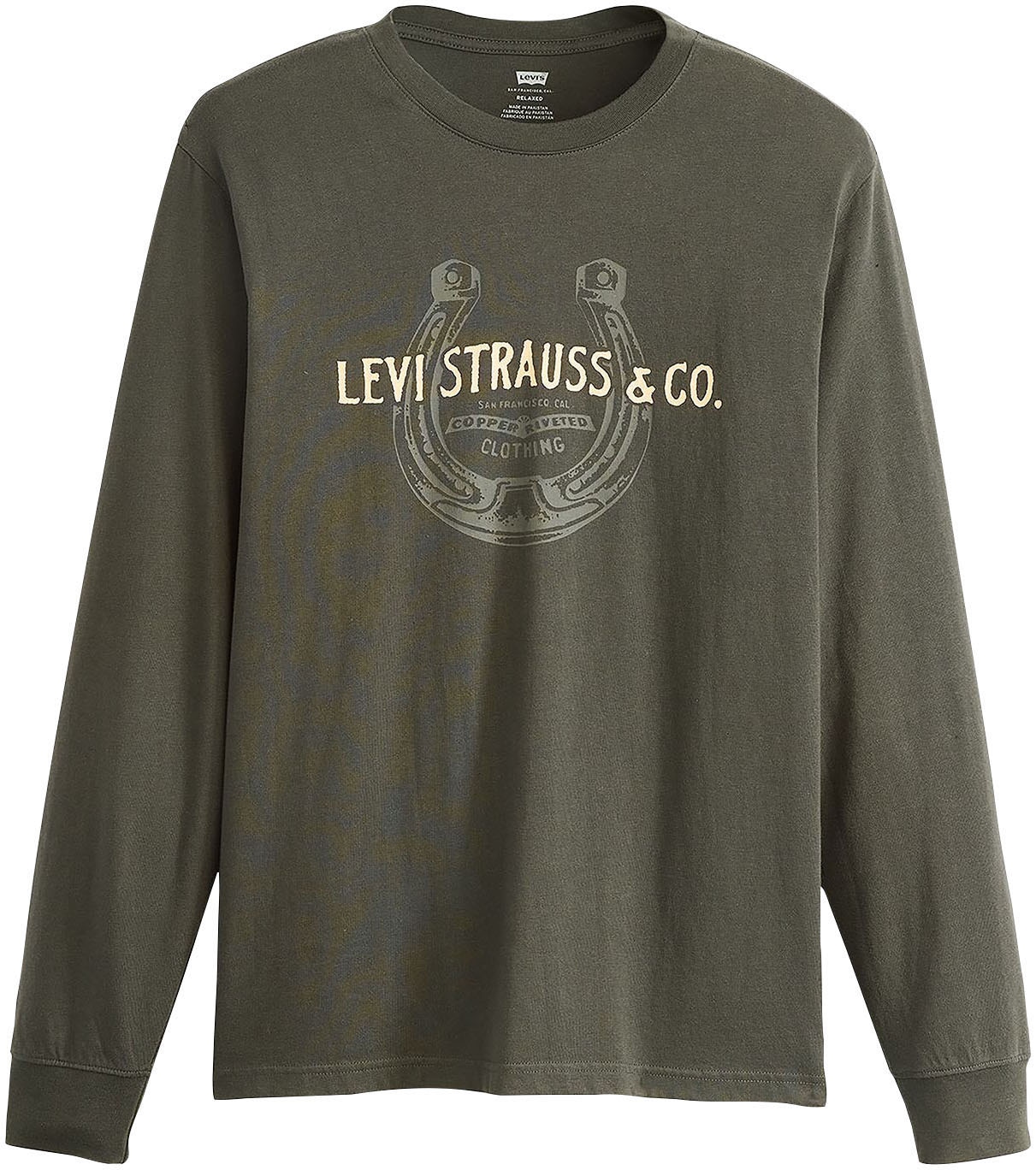 Levi's® Langarmshirt »RELAXED LS GRAPHIC TEE«, mit Logo Druck