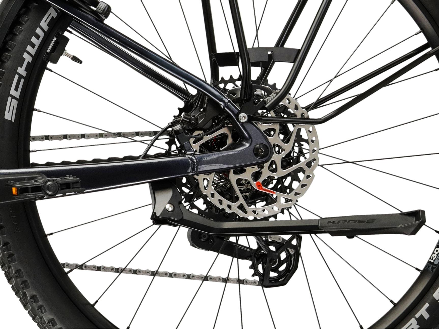 Kross »Influx Hybrid 6.0 21,3Ah / 800 Wh 29 Zoll schwarz 12 Gänge 2026« 12 Gang SRAM S1000 EAGLE AXS Schaltwerk Kettenschaltung Mittelmotor 250 W BOSCH PERFORMANCE LINE CX 36 V/250 W, Mittelmotor