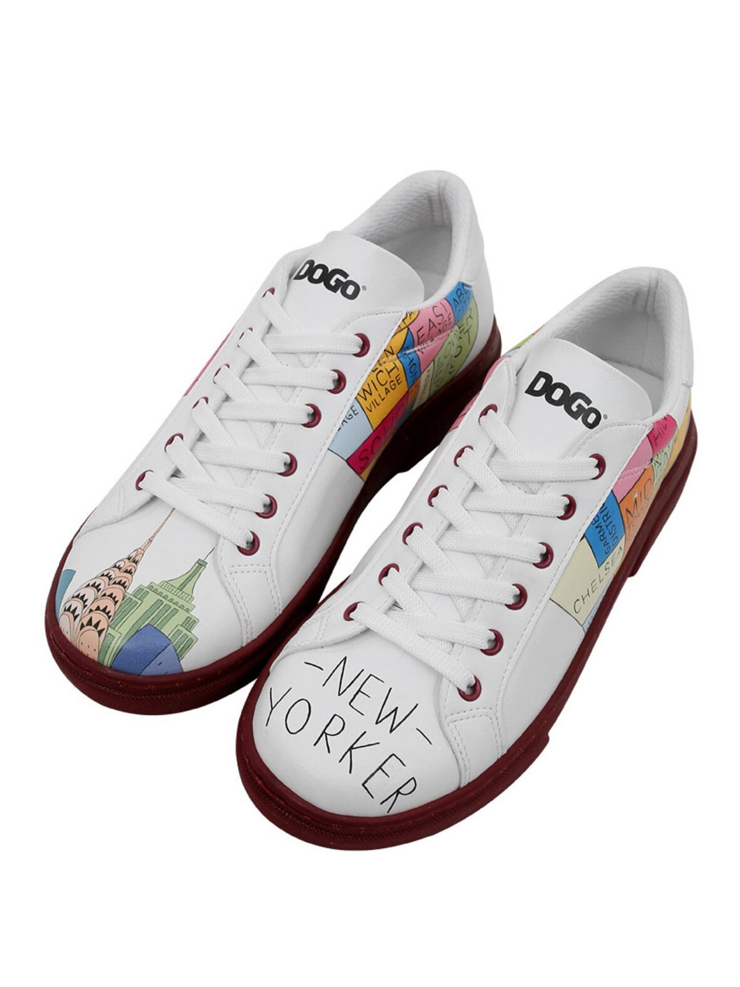 DOGO "Ace Low-Top Sneaker Best Of Tweety And Sylvester Black Damen" Handgefertigt
