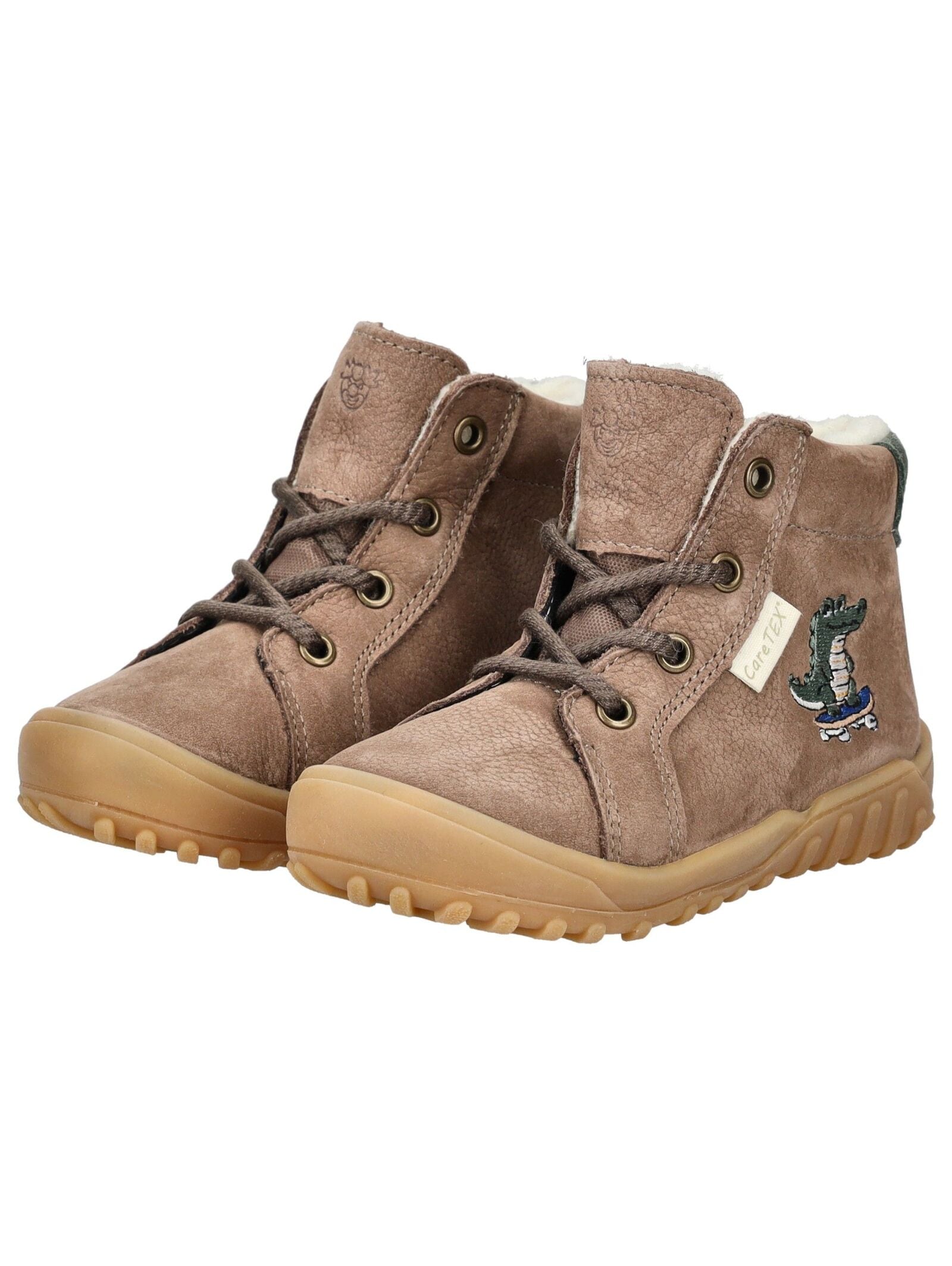 Pepino Schnürstiefelette »Pepino Stiefelette Veloursleder/Textil«
