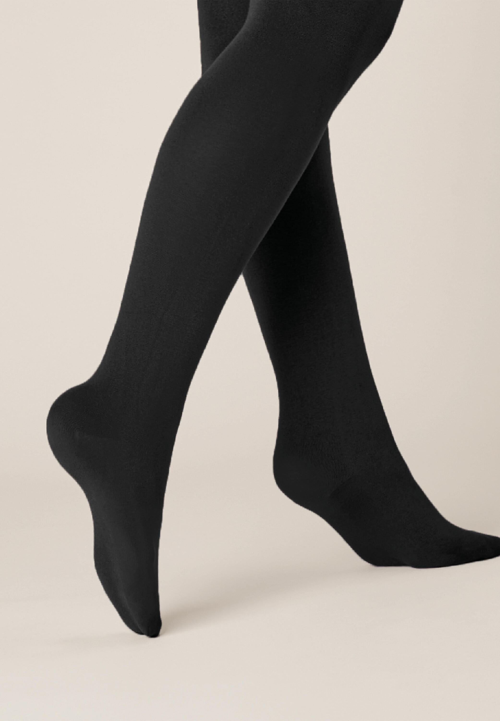 KUNERT Strickstrumpfhose »Strumpfhose Sensual Cotton Curvy«