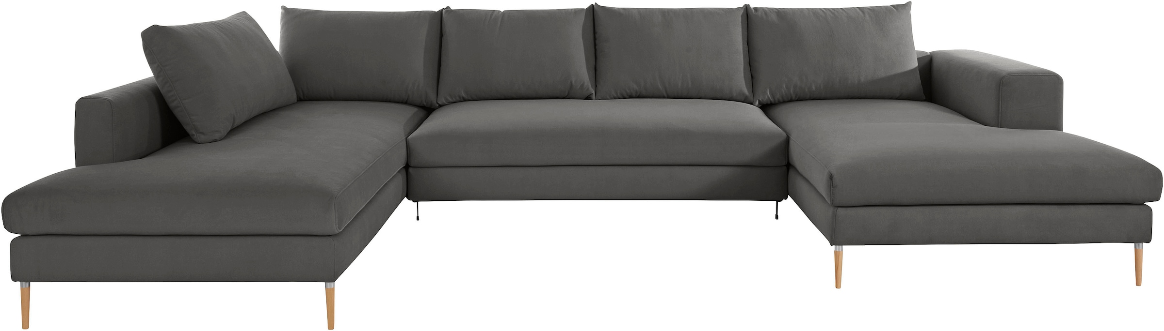 OTTO products Wohnlandschaft "Finnja, viel Platz, wahlweise Bettfunktion un günstig online kaufen