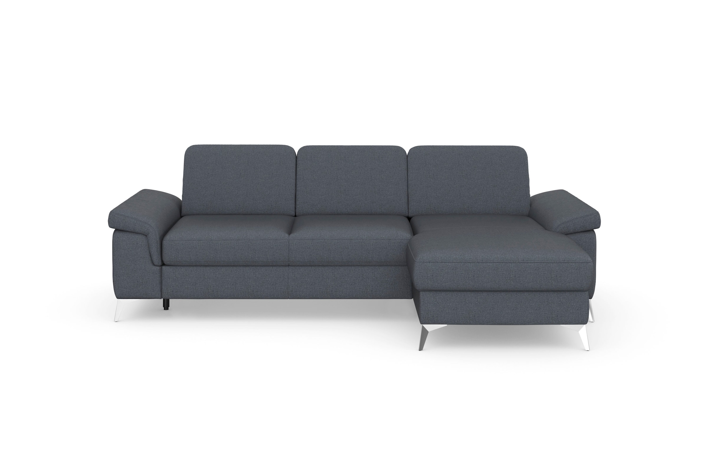 sit&more Ecksofa »Padua L-Form«, inklusive Sitztiefenverstellung, Armteilfunktion und Federkern