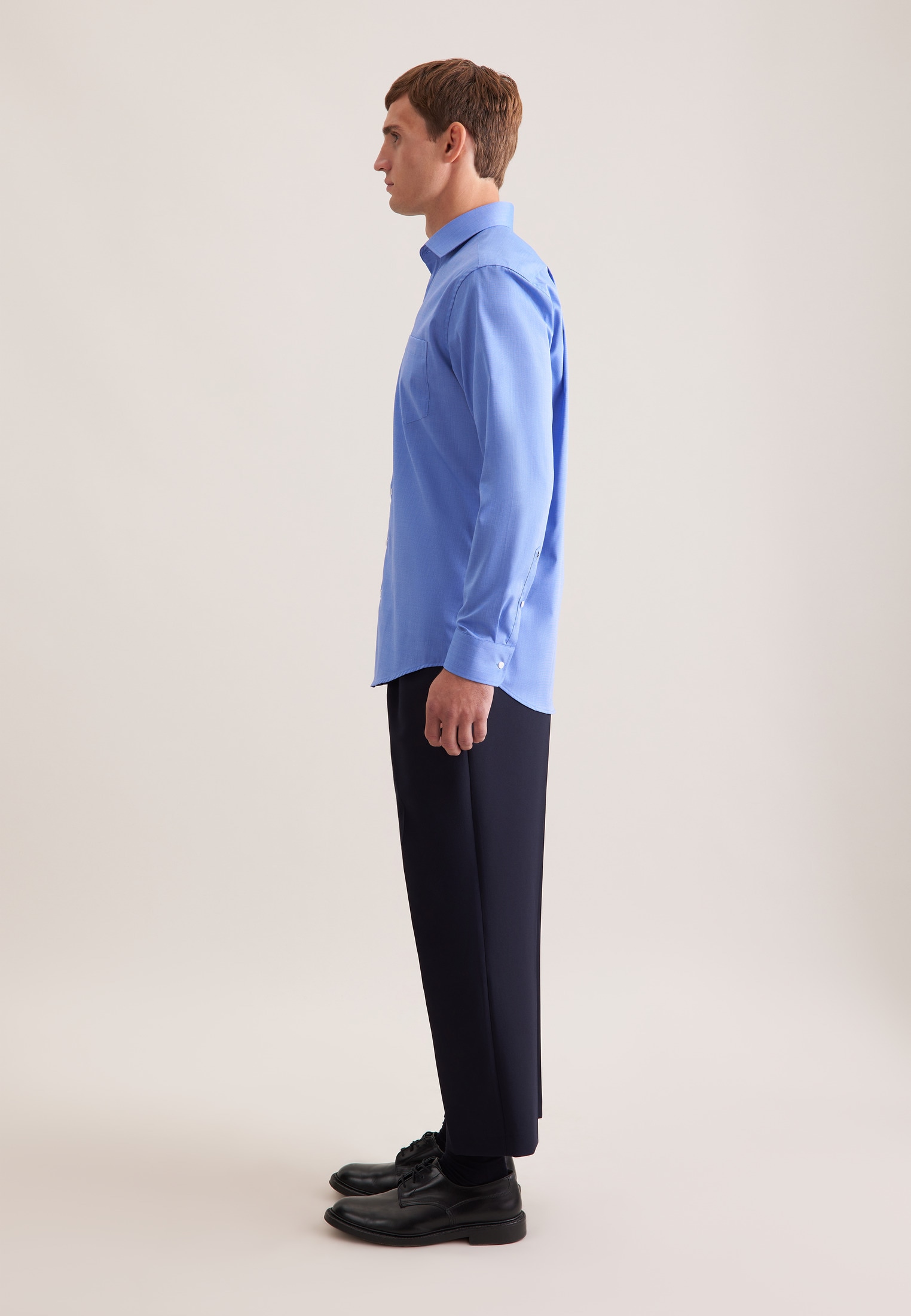 seidensticker Businesshemd »Schwarze Rose« Regular 1/1 Kentkragen Uni