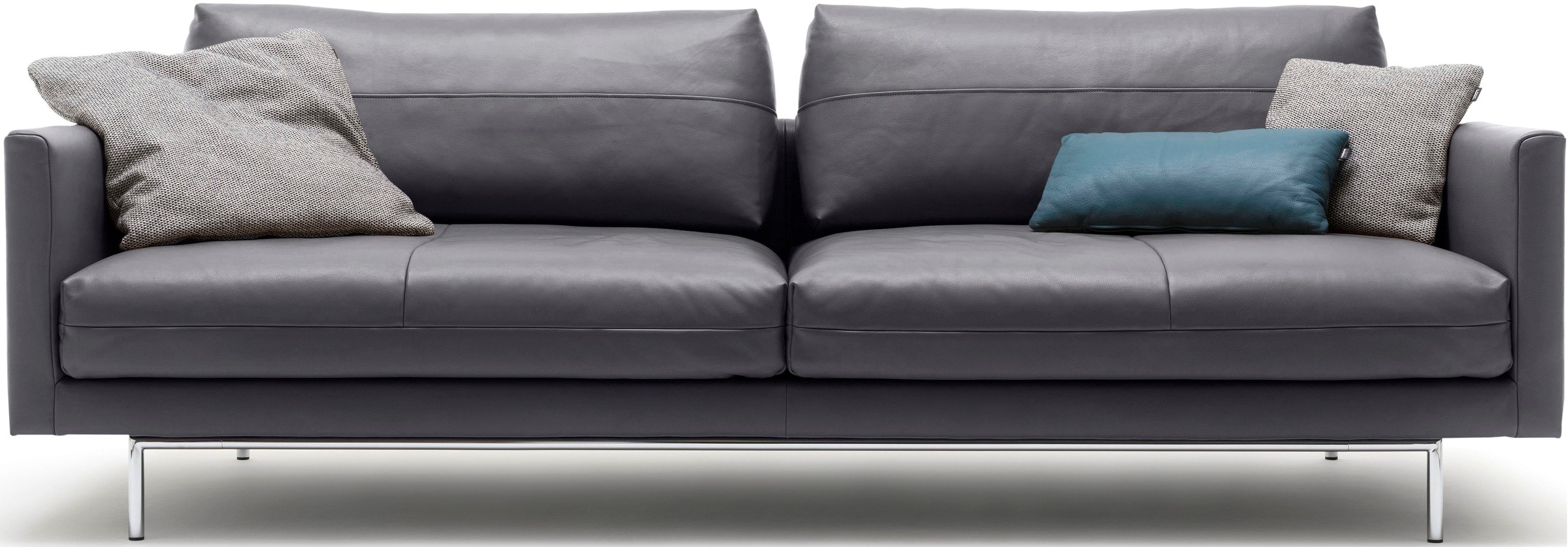 Creation BY ROLF BENZ 3,5-Sitzer »CR.414, Designsofa, edles Sofa, Loungesofa, Ledersofa, klares Design«, aus Leder oder Chenille, erstklassiger Sitzkomfort, legere Polsterung