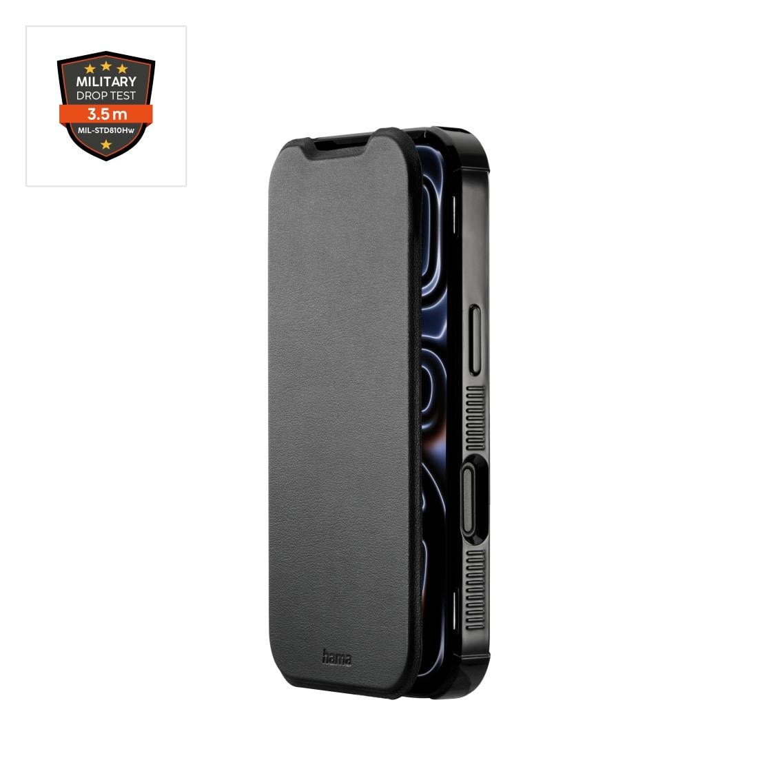 Hama Smartphone-Hülle »Handytasche „Extreme Protect“ für iPhone 17 Pro (für MagSafe)« Stoßfest, sturzsicher, kratzfest, 4H, Wireless-Charging-kompatibel