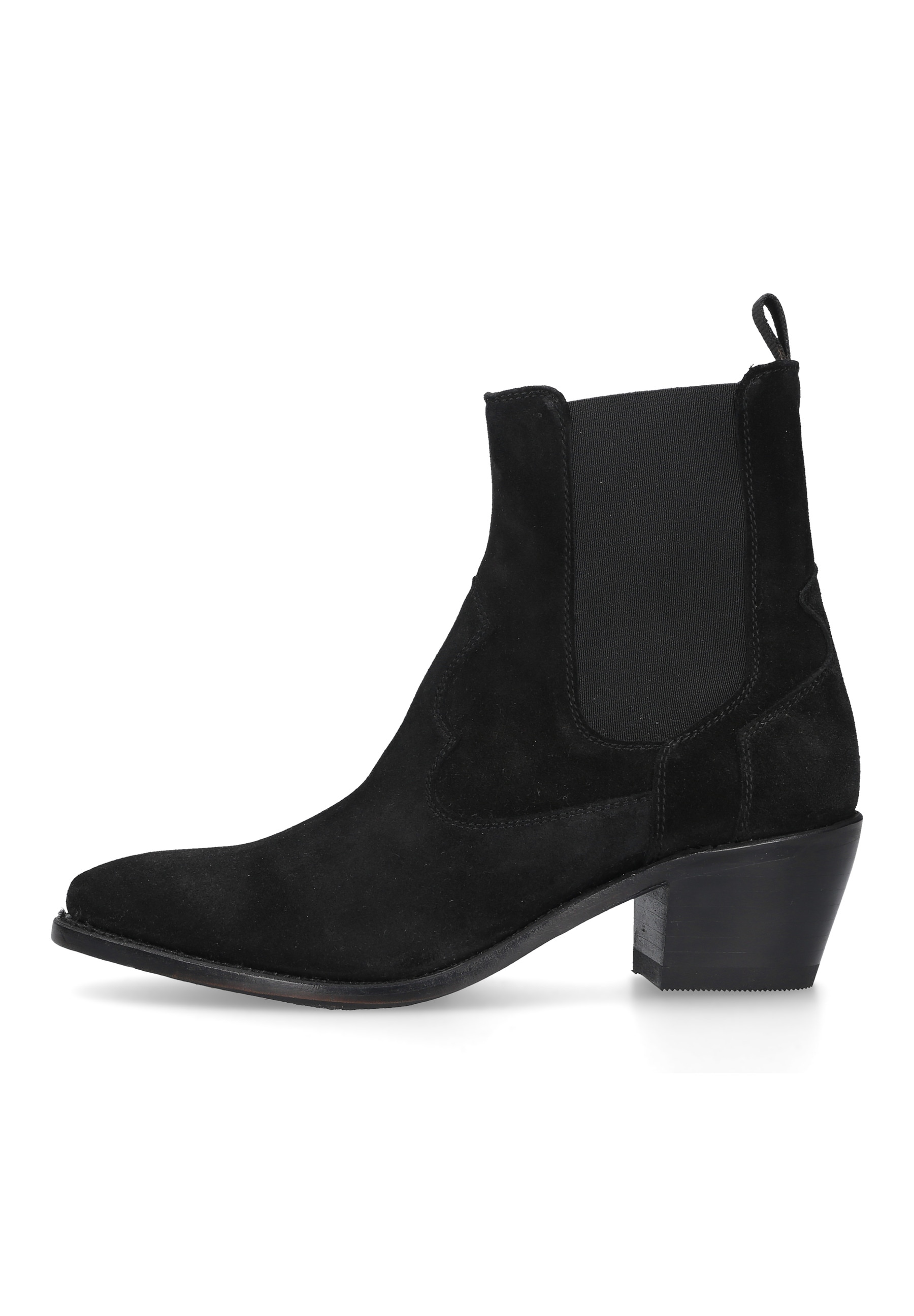 Henry Stevens "Marla WCB" Damen Stiefelette mit Absatz handgefertigt, Lederschuh