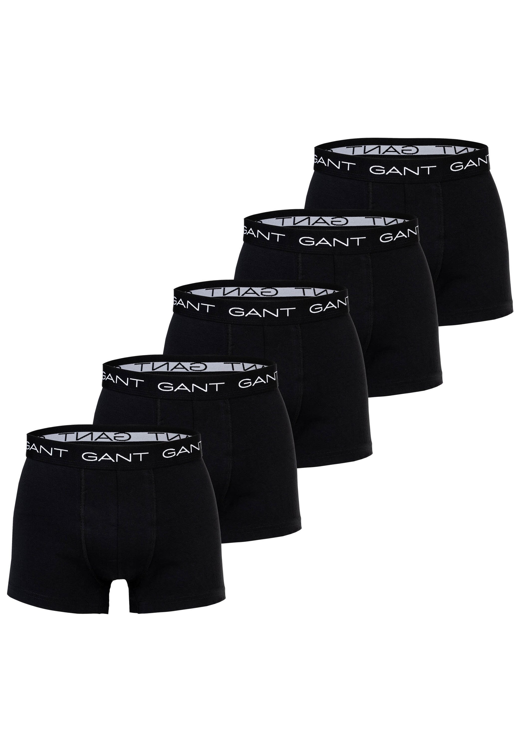 GANT Herren Boxershorts "Boxershort 5er Pack", Gr. Mschwarz, Unterhosen