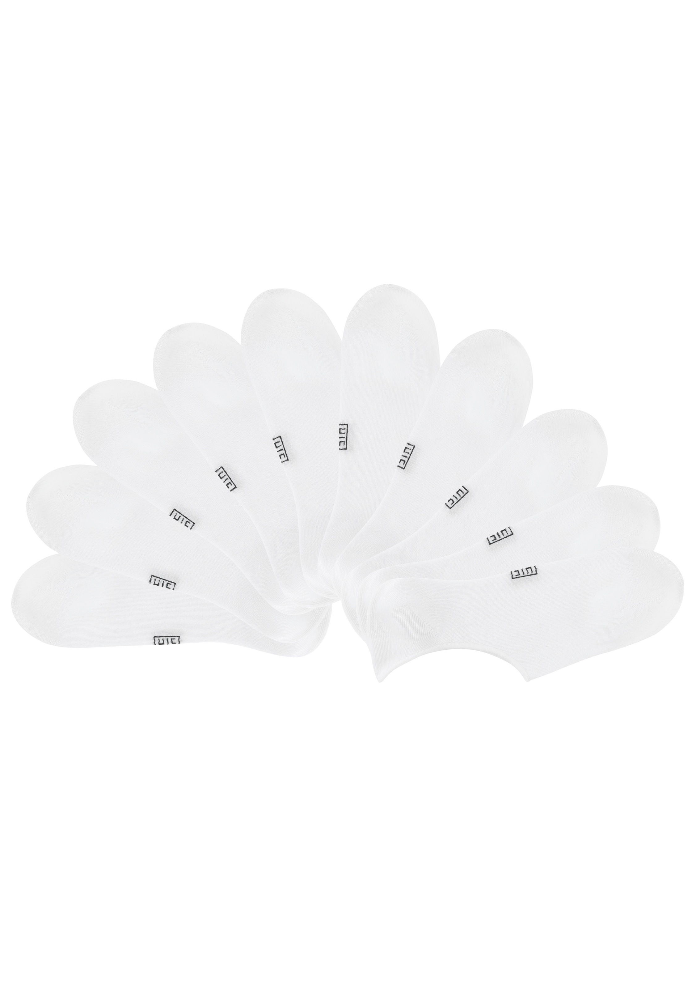 H.I.S Füßlinge Packung, 10 Paar tlg. weit ausgeschnitten günstig online kaufen