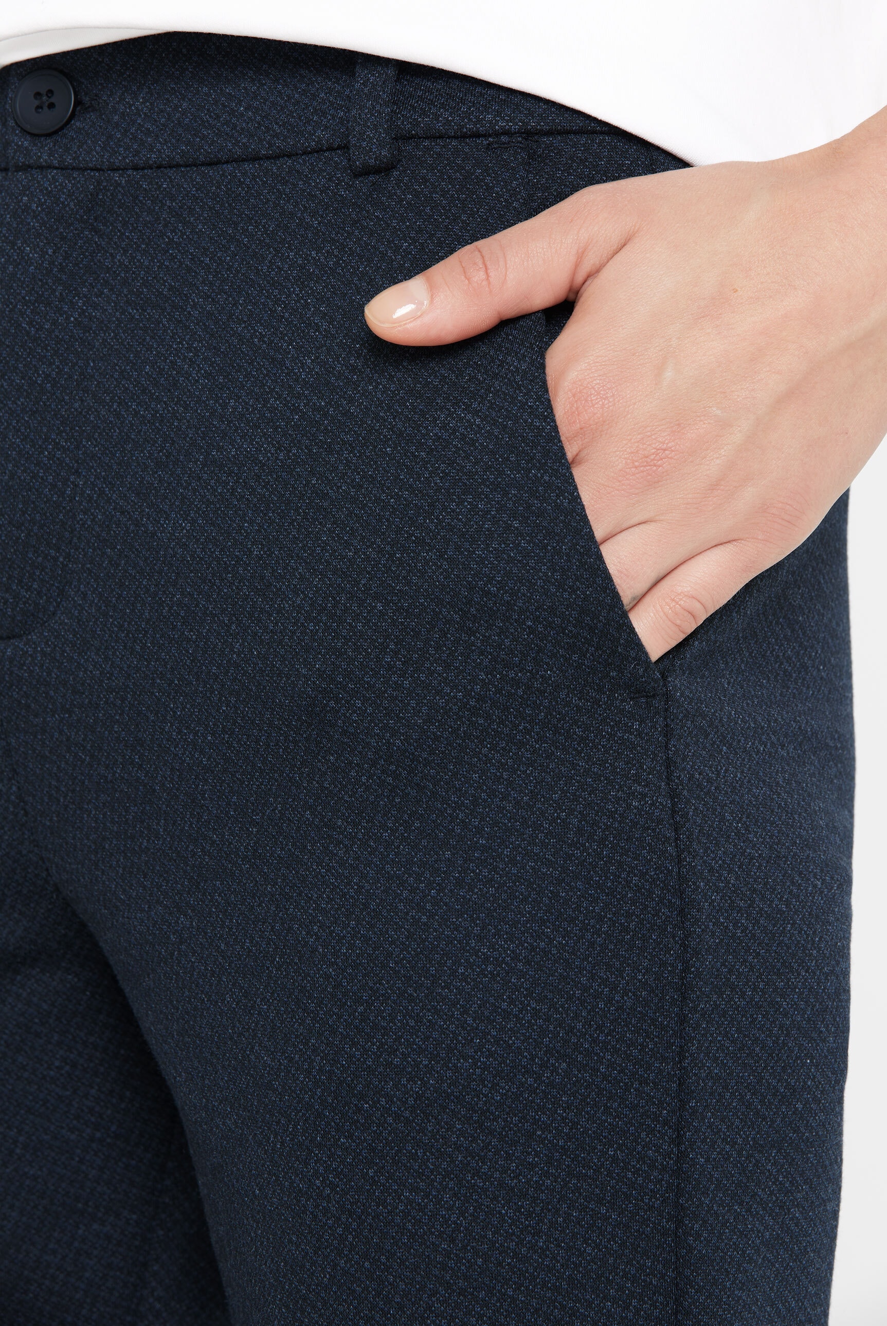 SENSES.THE LABEL Chinohose, mit verkürztem Bein