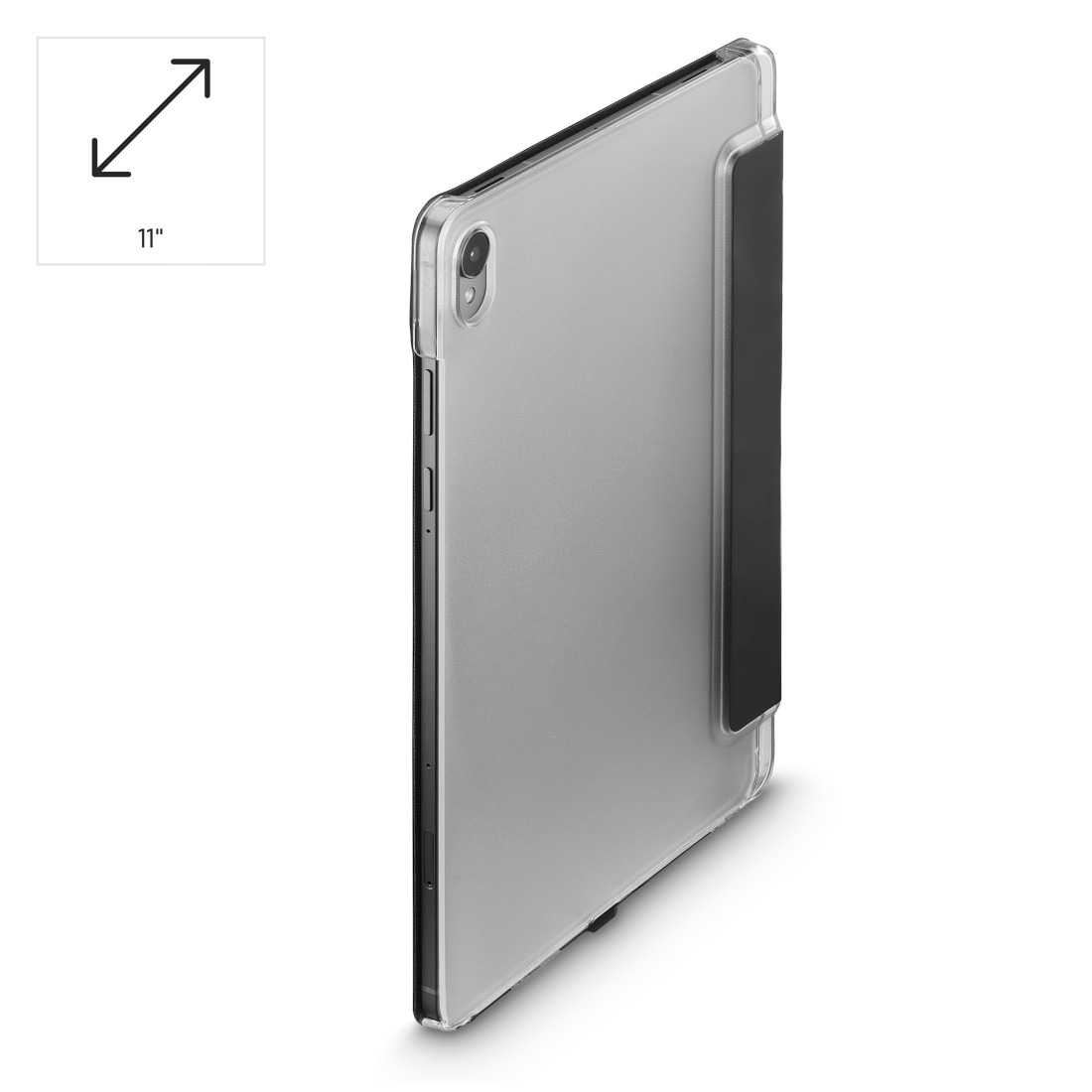 Hama Tablettasche »Tablethülle für Samsung Galaxy Tab S11 11 Zoll« Standfunktion, Stiftfach, Auto Wake Sleep, transparent, leicht, robust