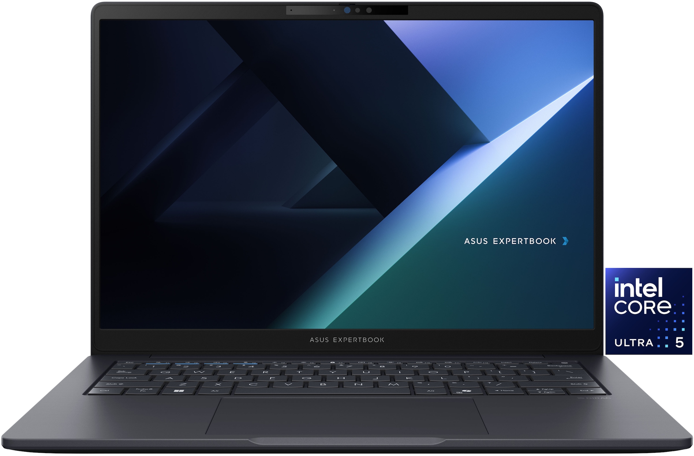 "ASUS Notebook ""ExpertBook B3 14"" U5-125H 16 512 5G B3405CCA-LY1072X"", schwarz (grau), 16 GB RAM 512 GB SSD, Core Ultra 5, Windows11Pro, Notebooks"
