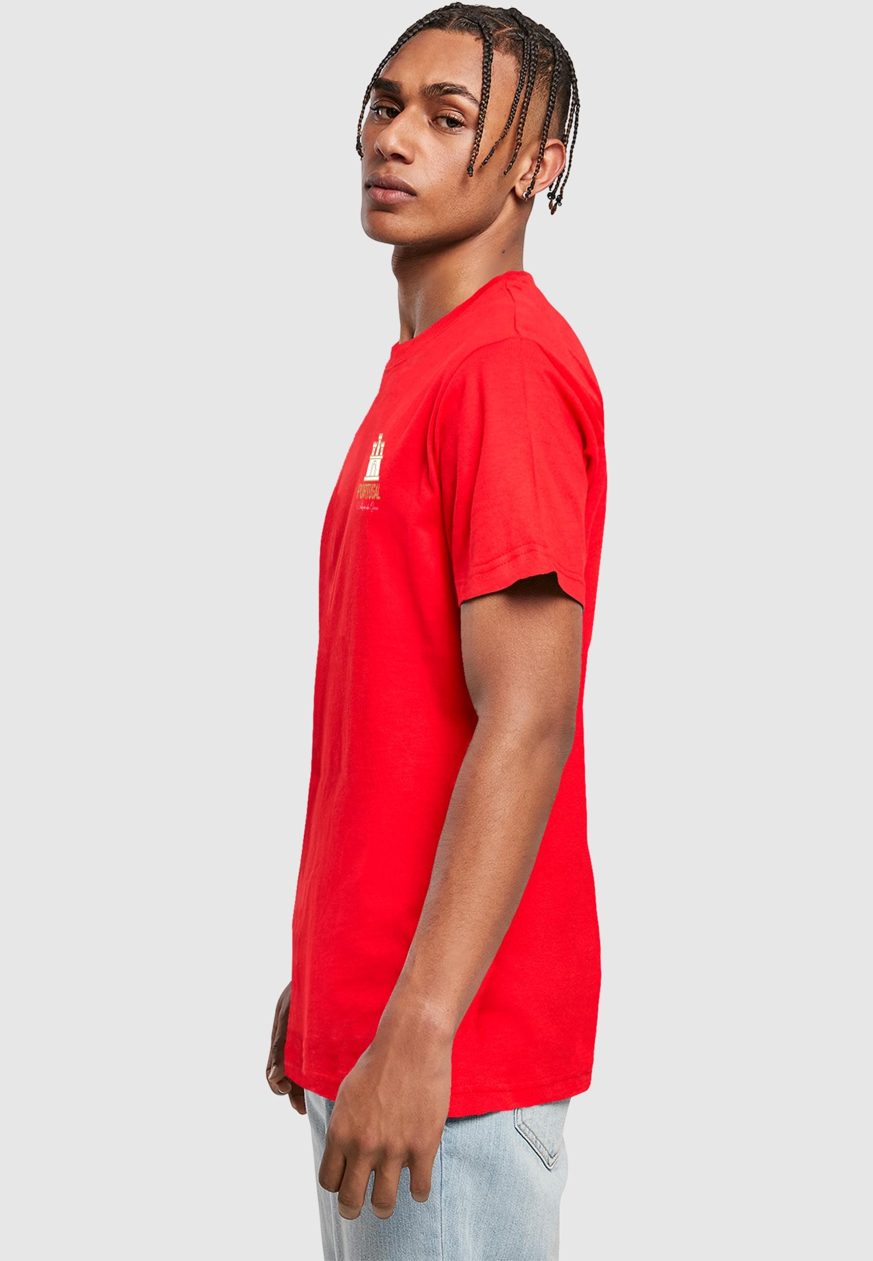 MisterTee T-Shirt »MisterTee Portugal Trikot Tee«, (1 tlg.)