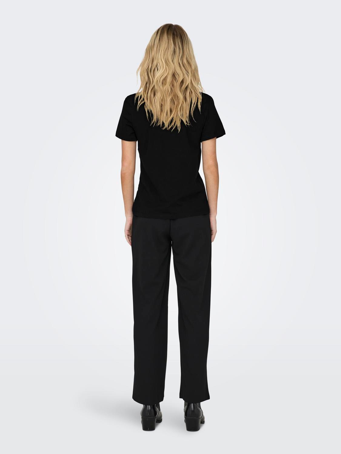 ONLY Kurzarmshirt "ONLKITA LIFE REG S/S MIX TOP CS JRS EX." Baumwolle, regu günstig online kaufen