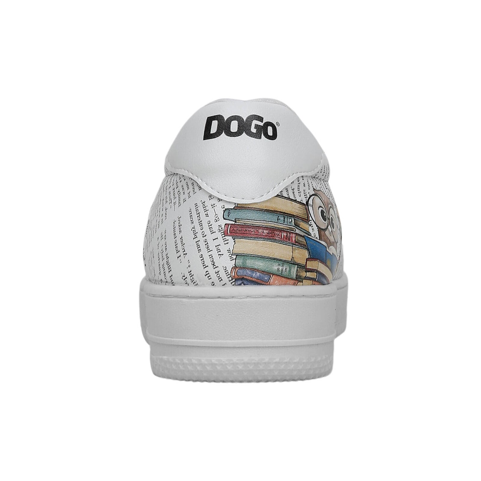 DOGO Sneaker »Dice Low-Top Sneaker The Wise Owl Damen Sneaker«, Handgefertigt