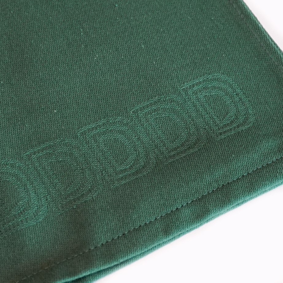 DDDDD Geschirrtuch »Logo«, (Set, 4 tlg., Combi-Set: 2x Küchenhandtuch 50 x 55 cm + 2x Geschirrtuch 60 x 65 cm)