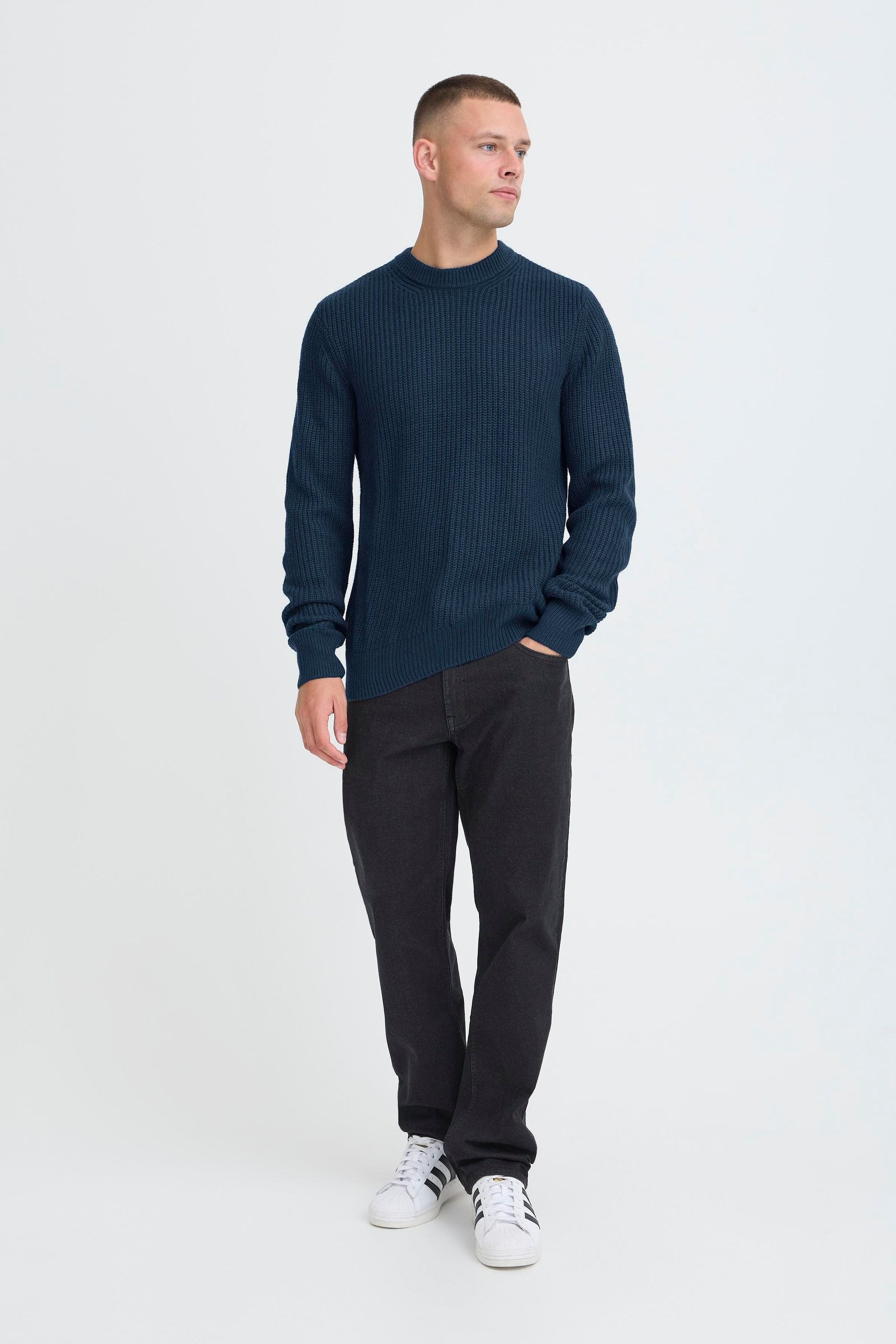 BLEND BHRibi Sweater Navy Blue XXL 4