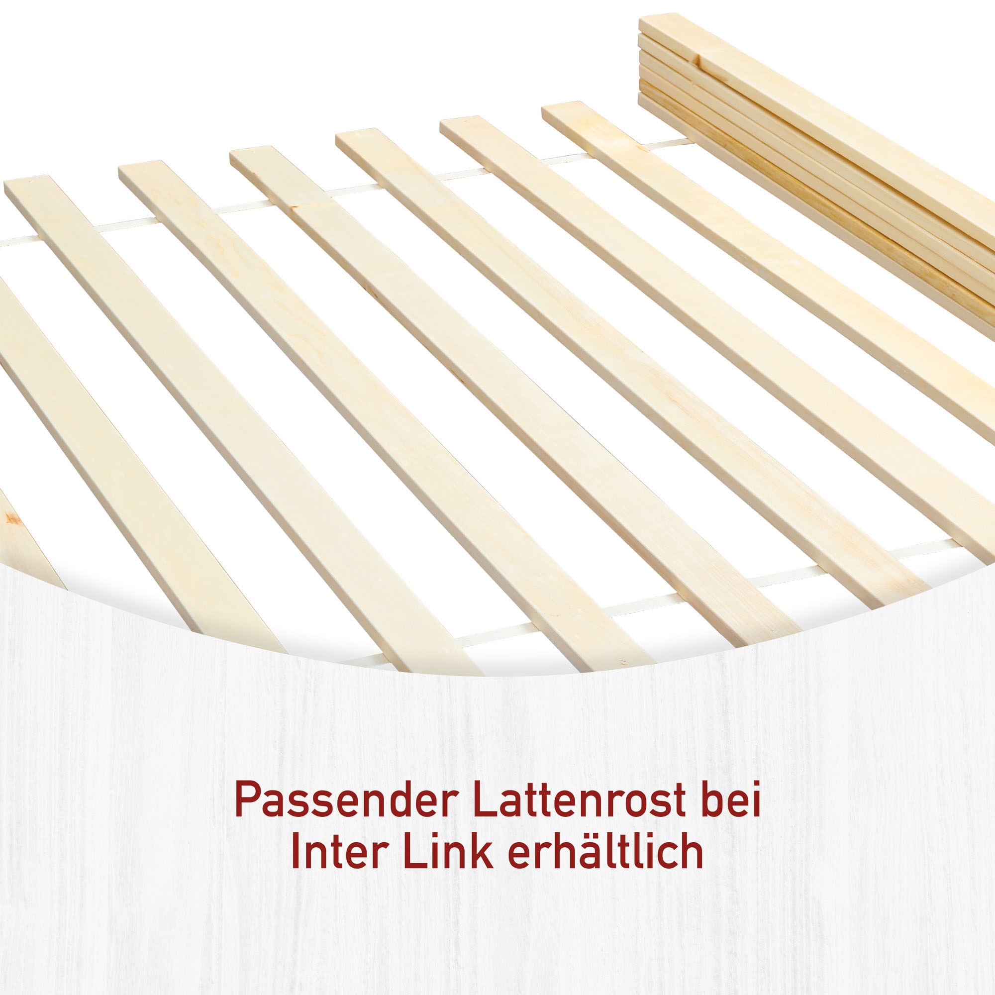 Inter Link Massivholzbett »Maluno, Kiefer Massivholz, Einzelbett, Doppelbett« Echtholzbett ohne Lattenrost, Holzbett,  90/120/140/160/180 x 200 cm