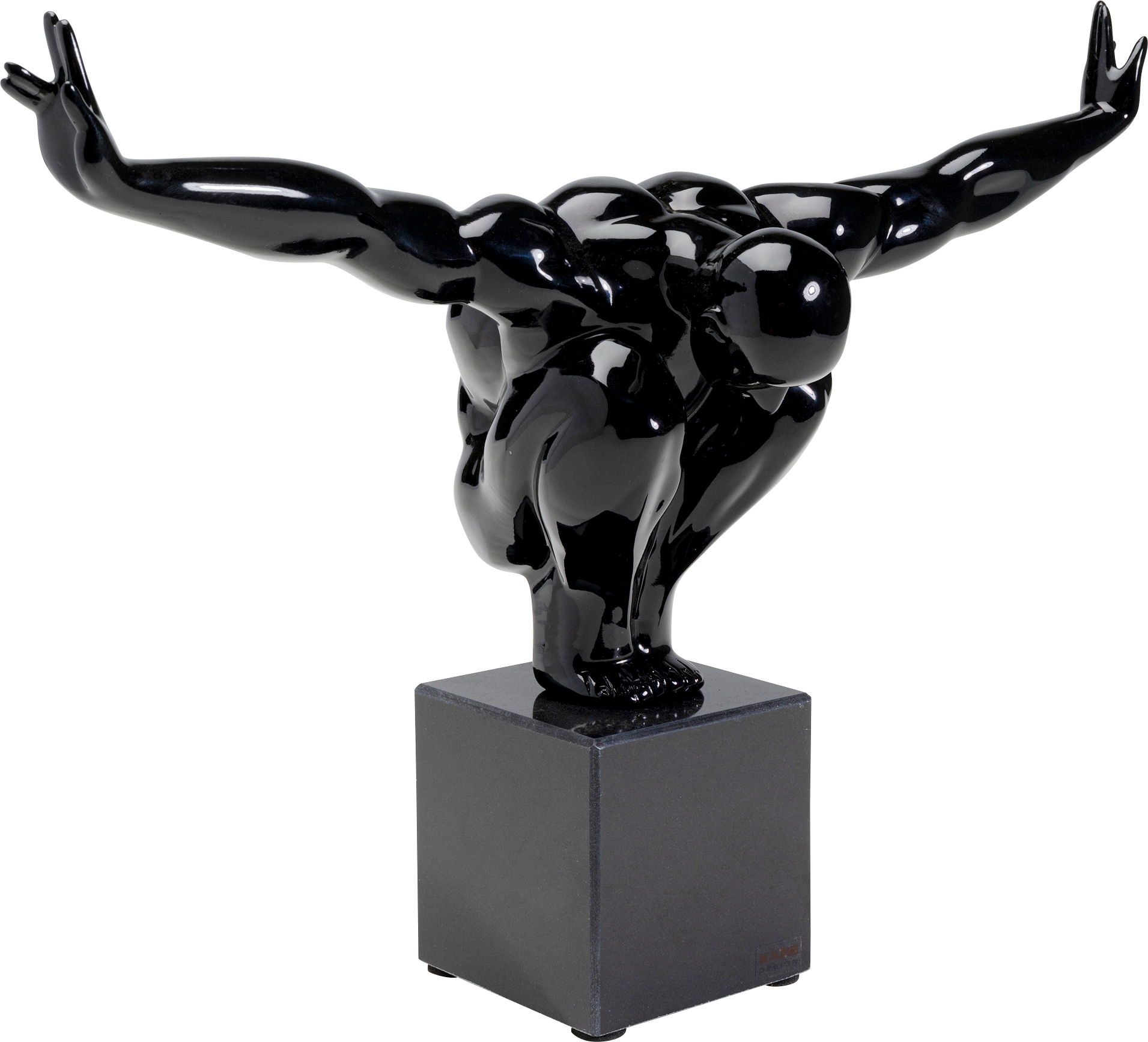 Kare Design Dekoobjekt »Deko Objekt Athlet Black Small 43cm«
